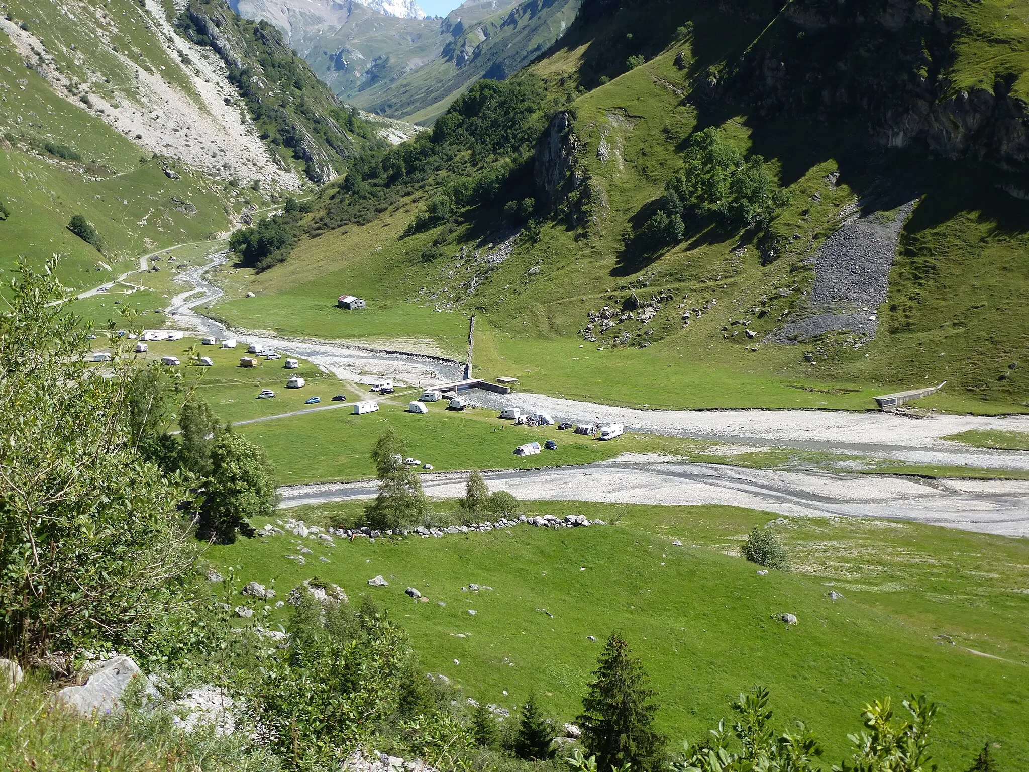 Photo showing: la vallée des chapieux