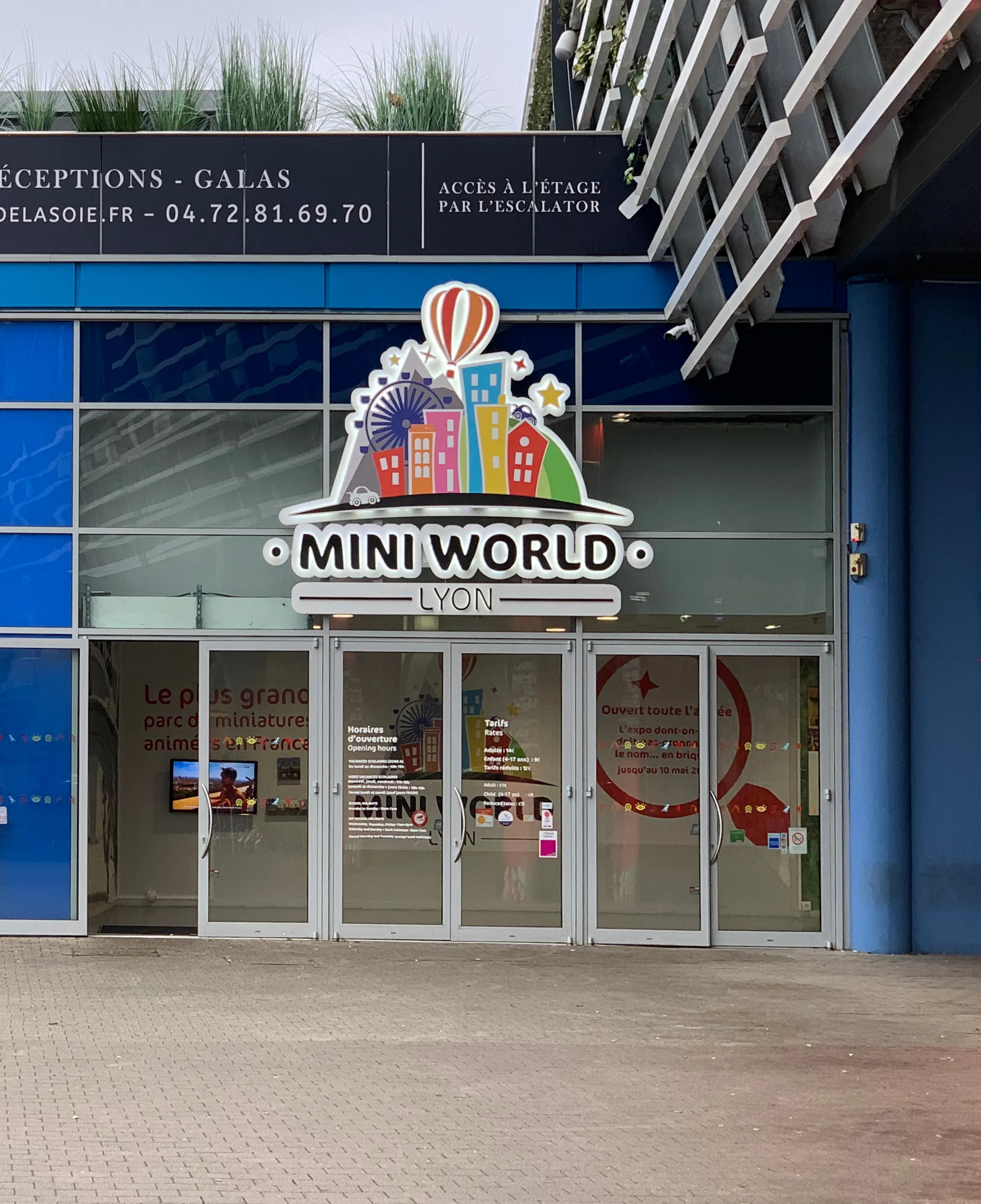 Photo showing: Mini World Lyon - entrée du musée (janvier 2020).