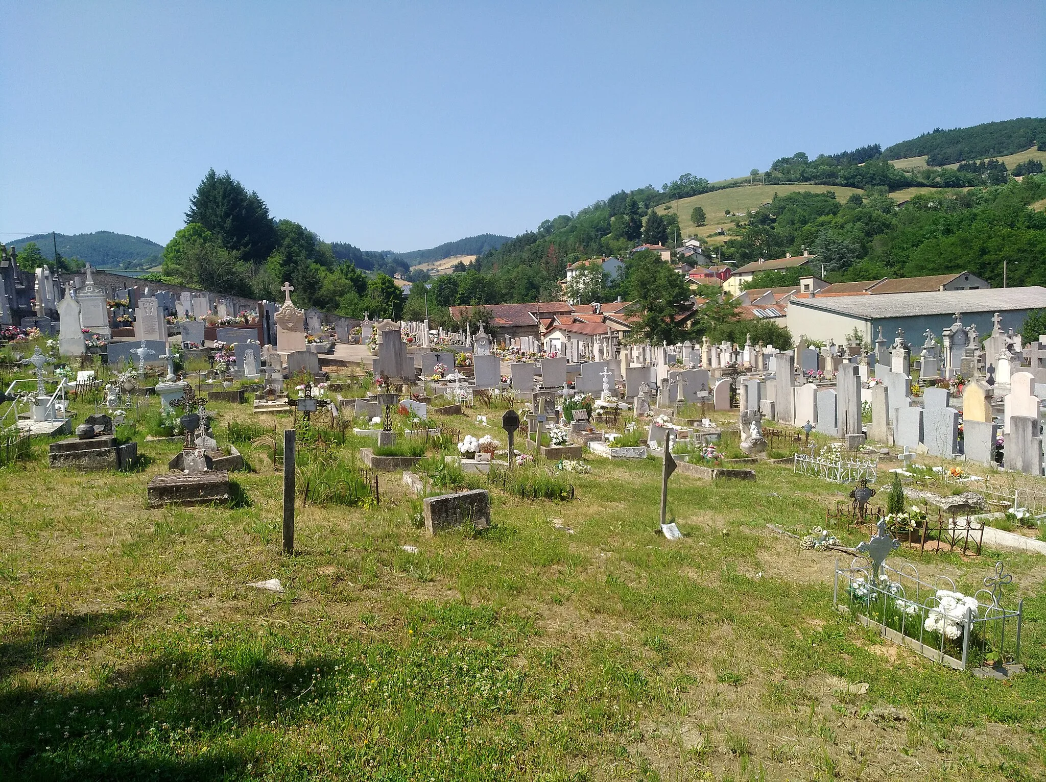 Photo showing: cimetière de Tarare (Rhône, France).