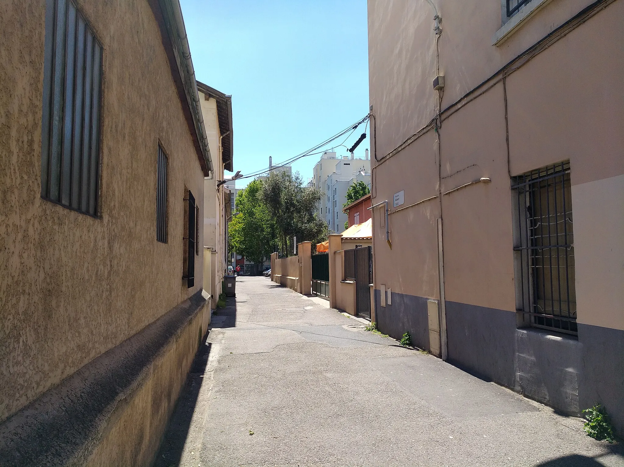 Photo showing: Vue du passage Comtois, dans le 8e arrondissement de Lyon.