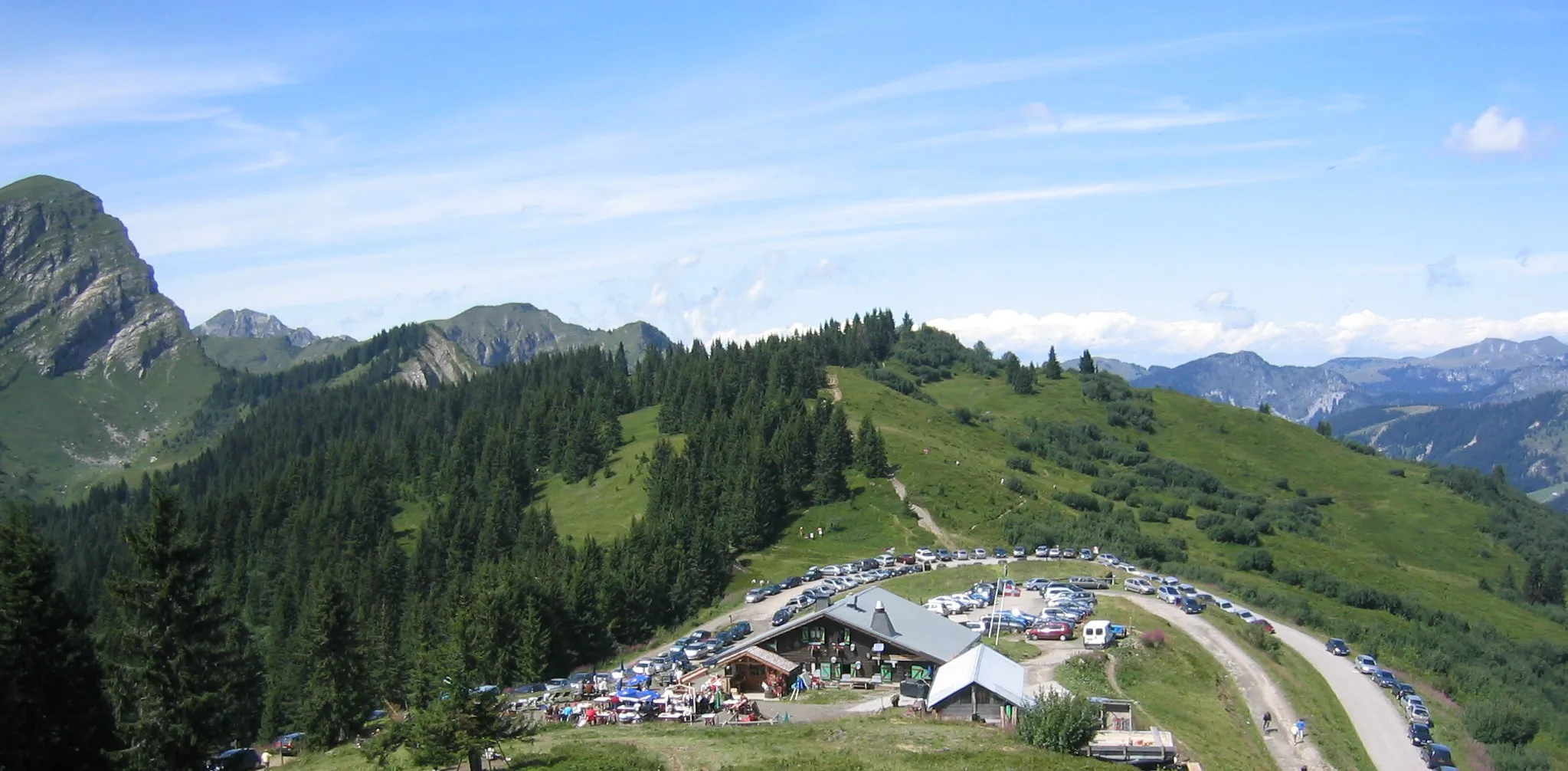 Photo showing: Col de Bassachaux (Haute-Savoie, France) - August 2006