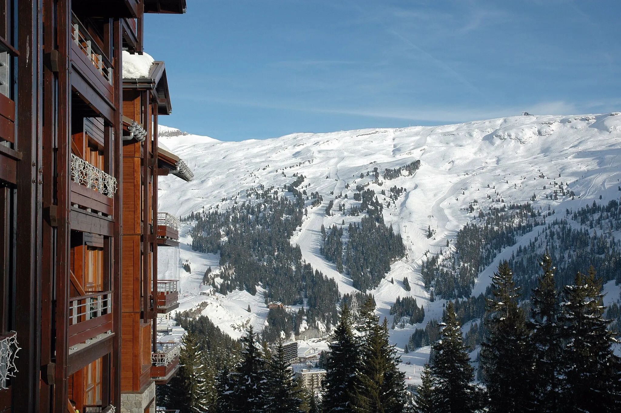 Photo showing: View from Flaine Montsoleil balcony