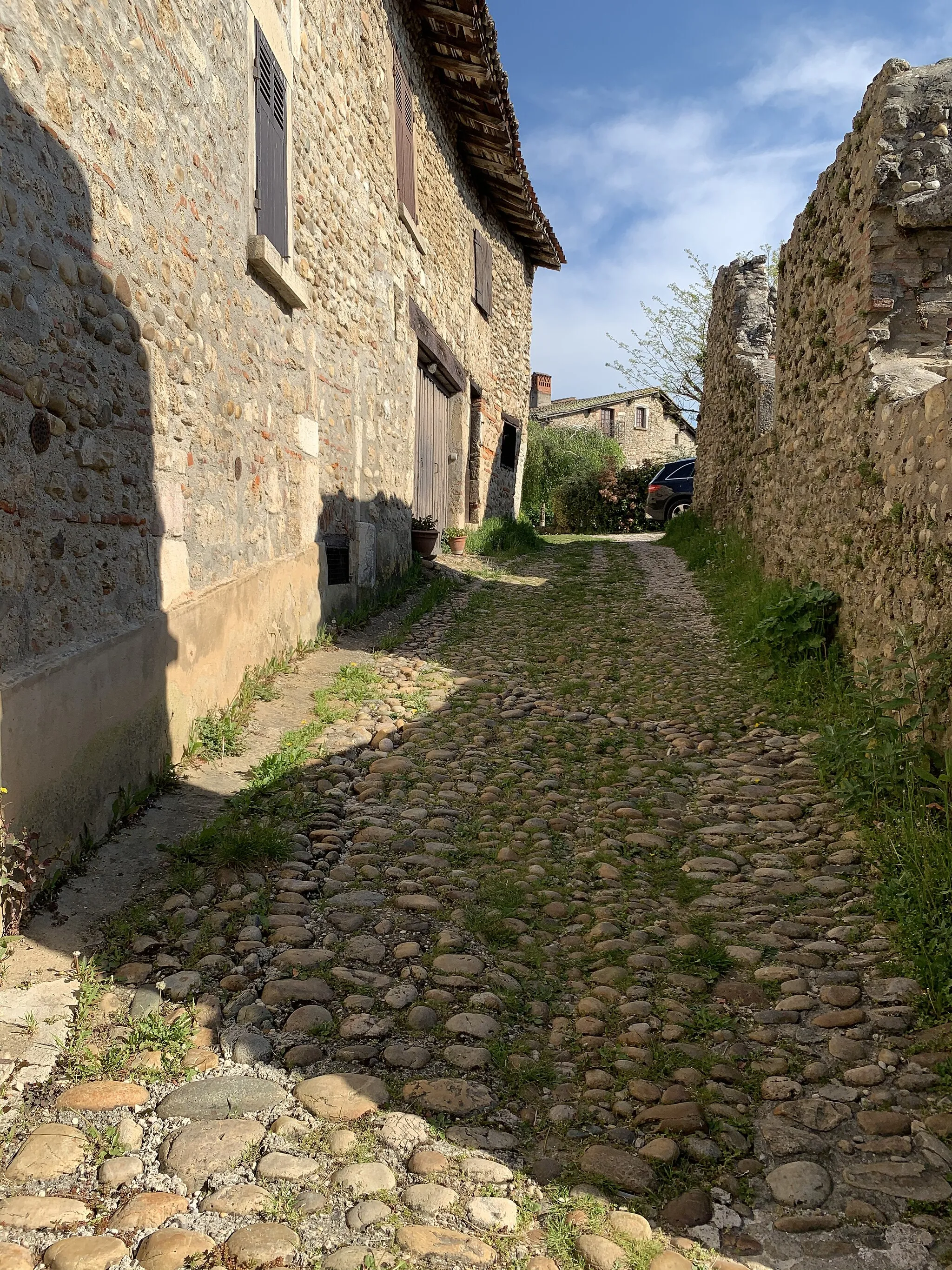 Photo showing: Rue de la Halle-au-For (Pérouges).