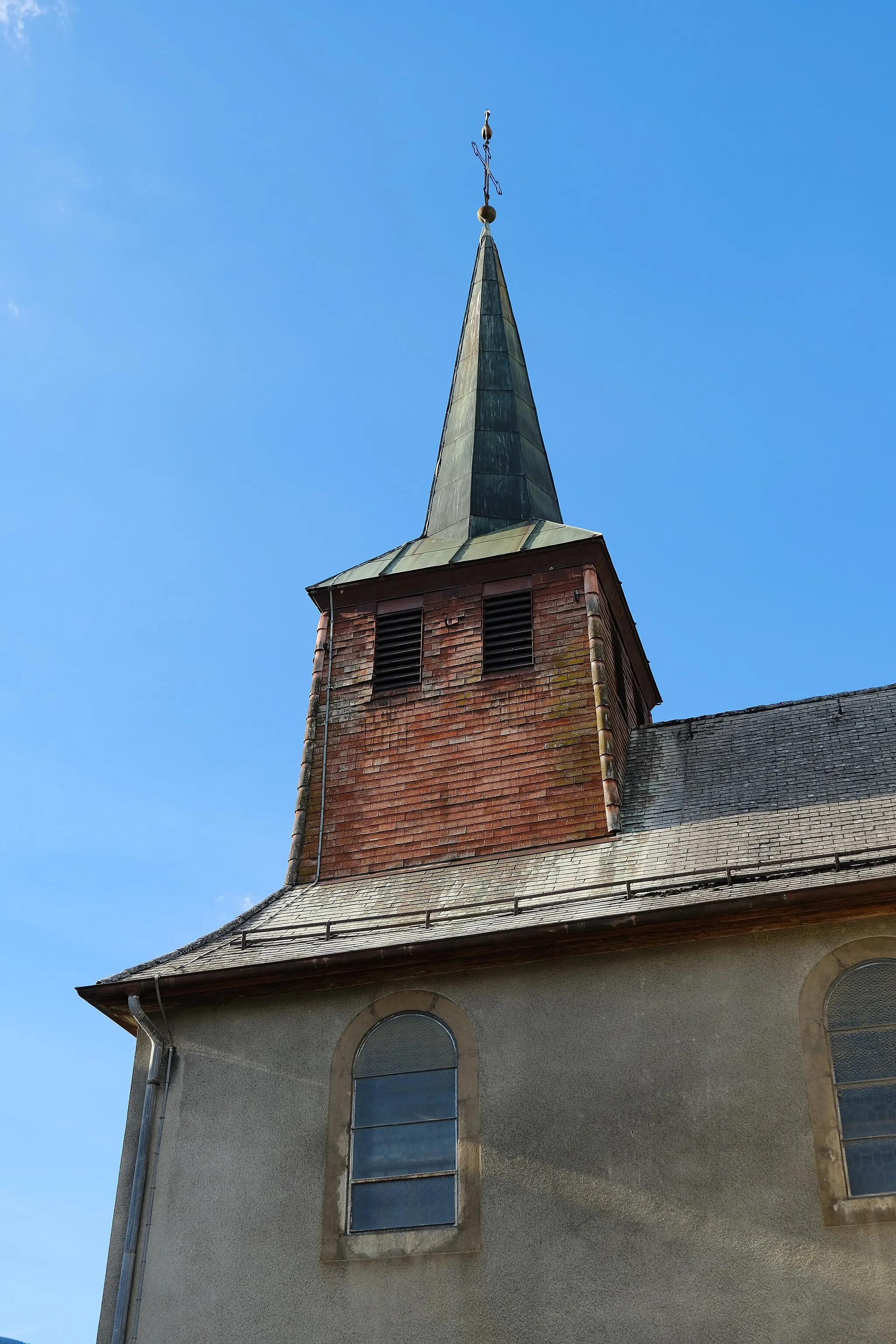 Photo showing: Clocher @ Église de Saint-Martin-sur-Arve @ Sallanches