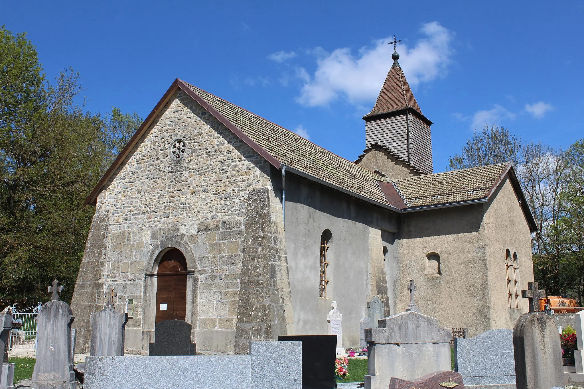Photo showing: Église Saint-Martin d'Évosges.