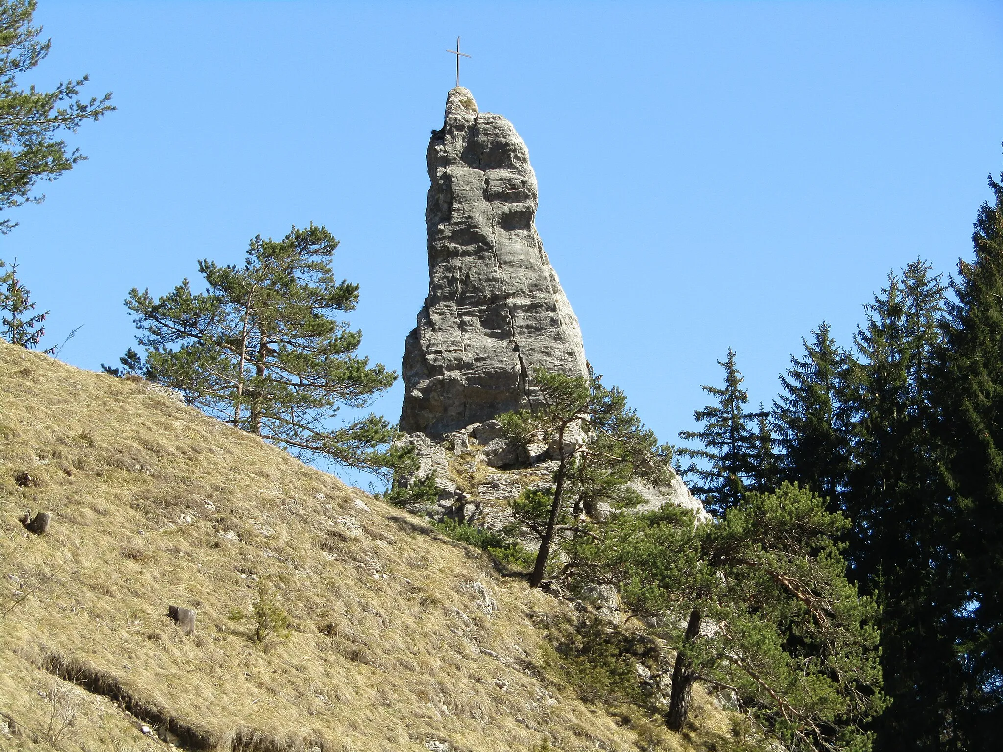 Photo showing: Aiguille de Villard-de-Lans en mars 2019