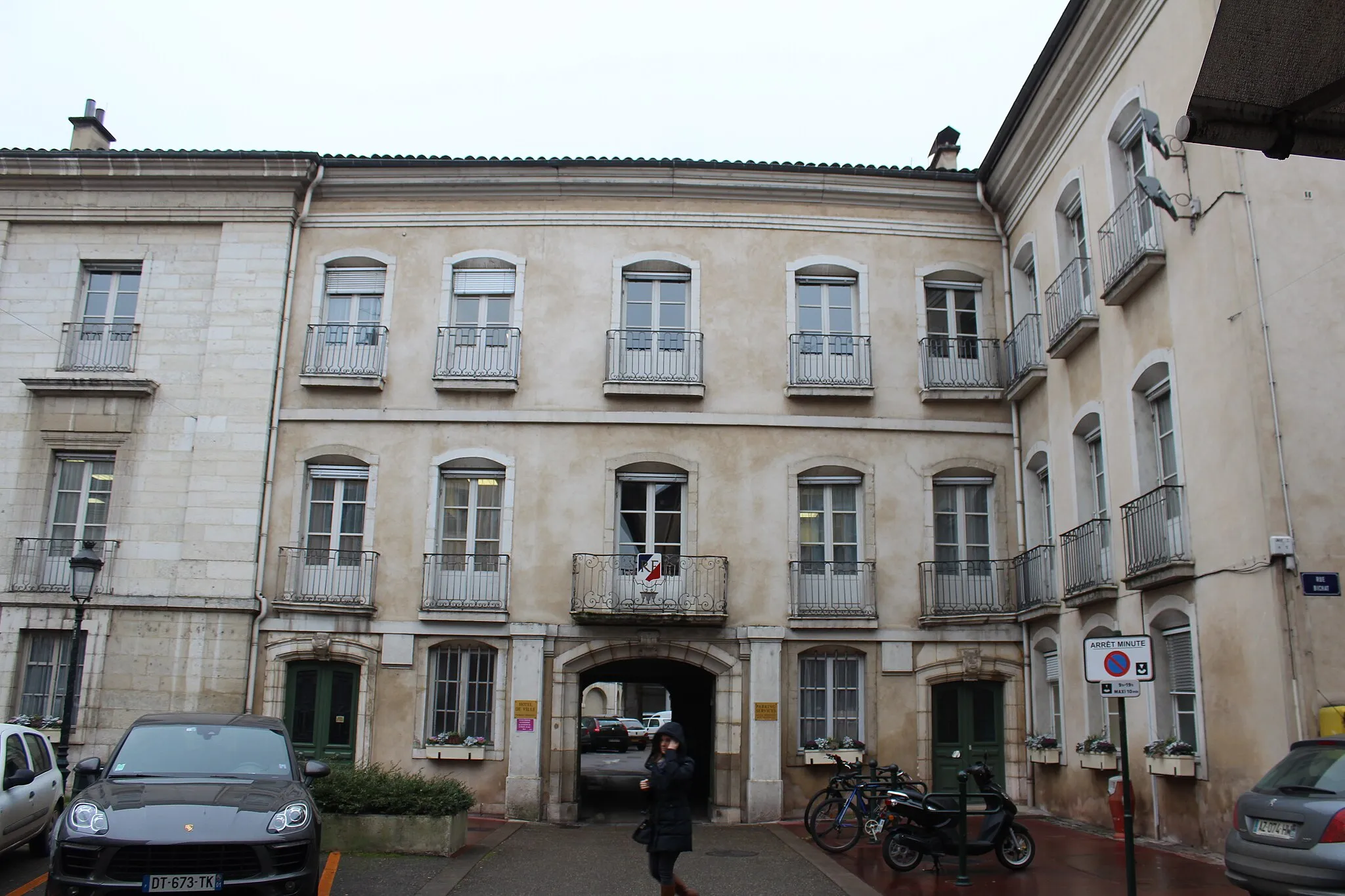 Photo showing: Ancien hôtel de préfecture de l'Ain à Bourg-en-Bresse, aujourd'hui utilisé par la mairie de la ville.