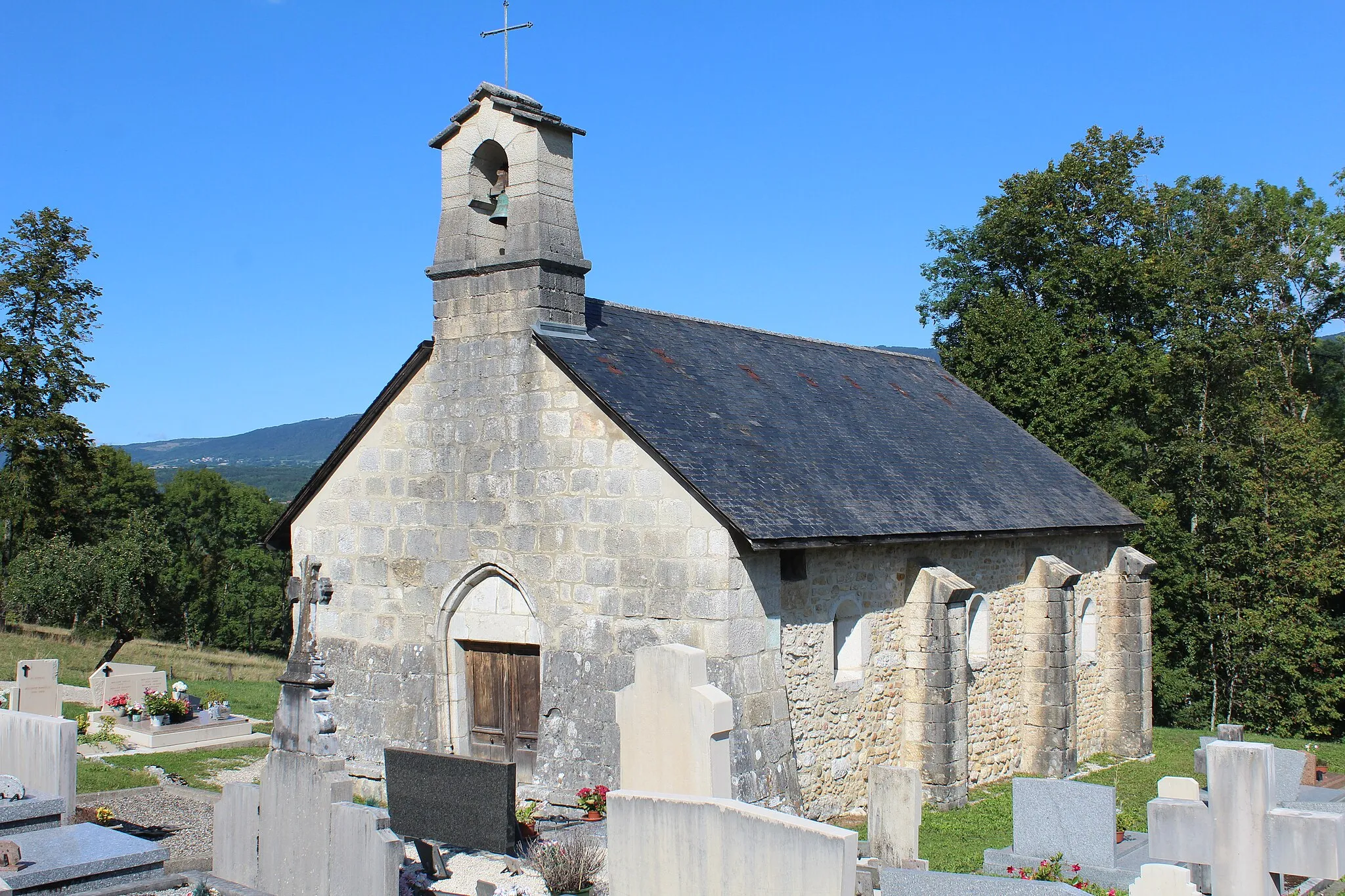 Photo showing: Chapelle Saint-Antoine et Saint-Maurice de Luthézieu, Belmont-Luthézieu.