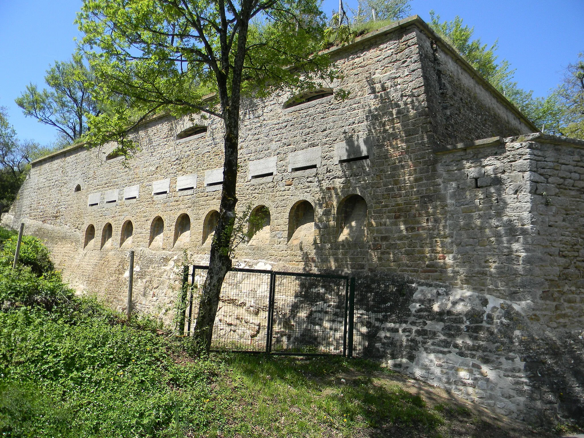 Photo showing: La batterie des Carrières.