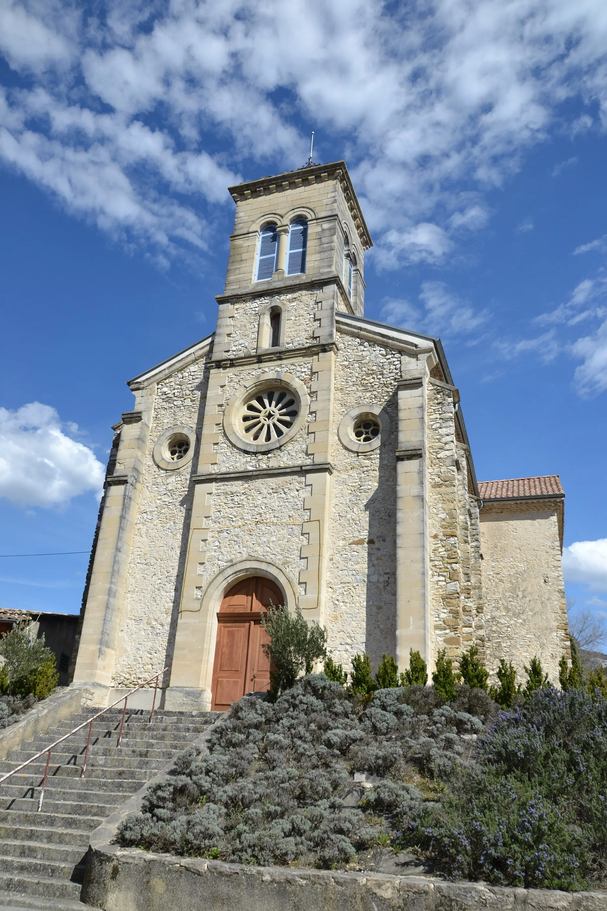 Photo showing: église Saint Etienne de Roche Saint Secret Béconne