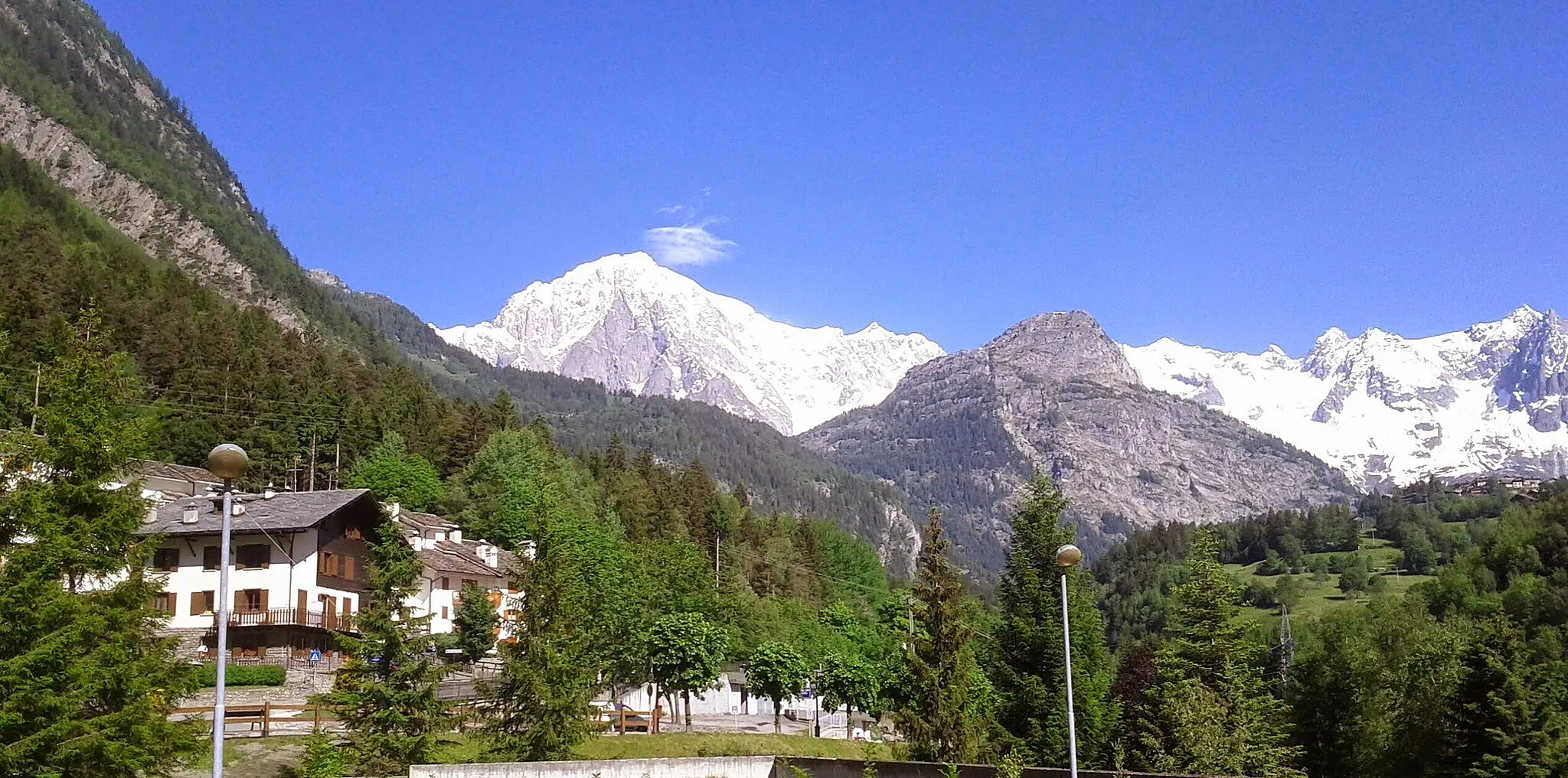 Photo showing: Le Mont-Blanc depuis Pré-Saint-Didier