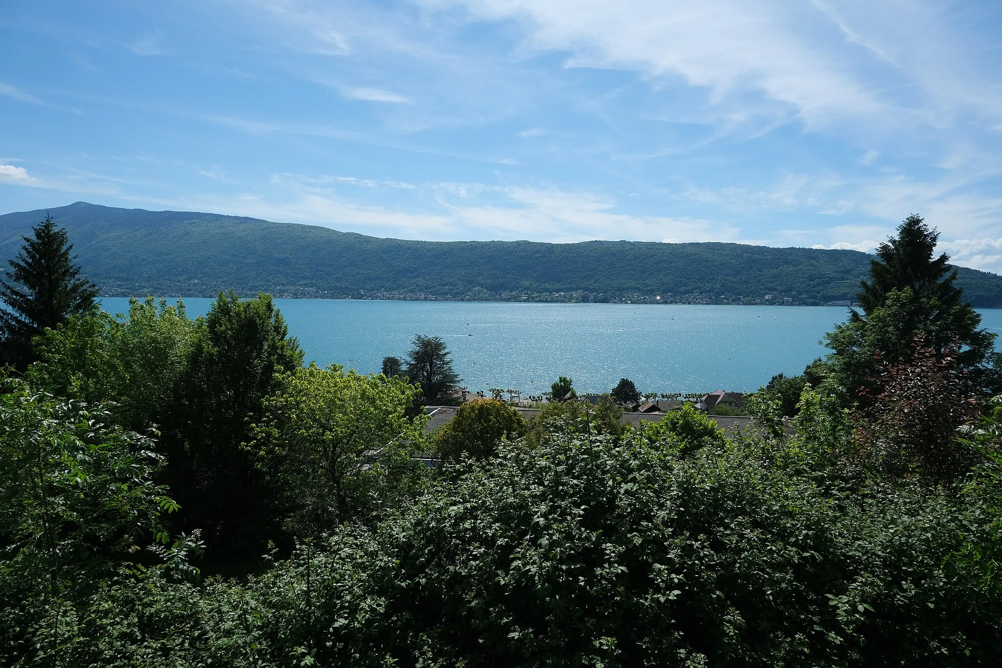 Photo showing: Lac d'Annecy @ Derrière la mairie @ Veyrier-du-Lac