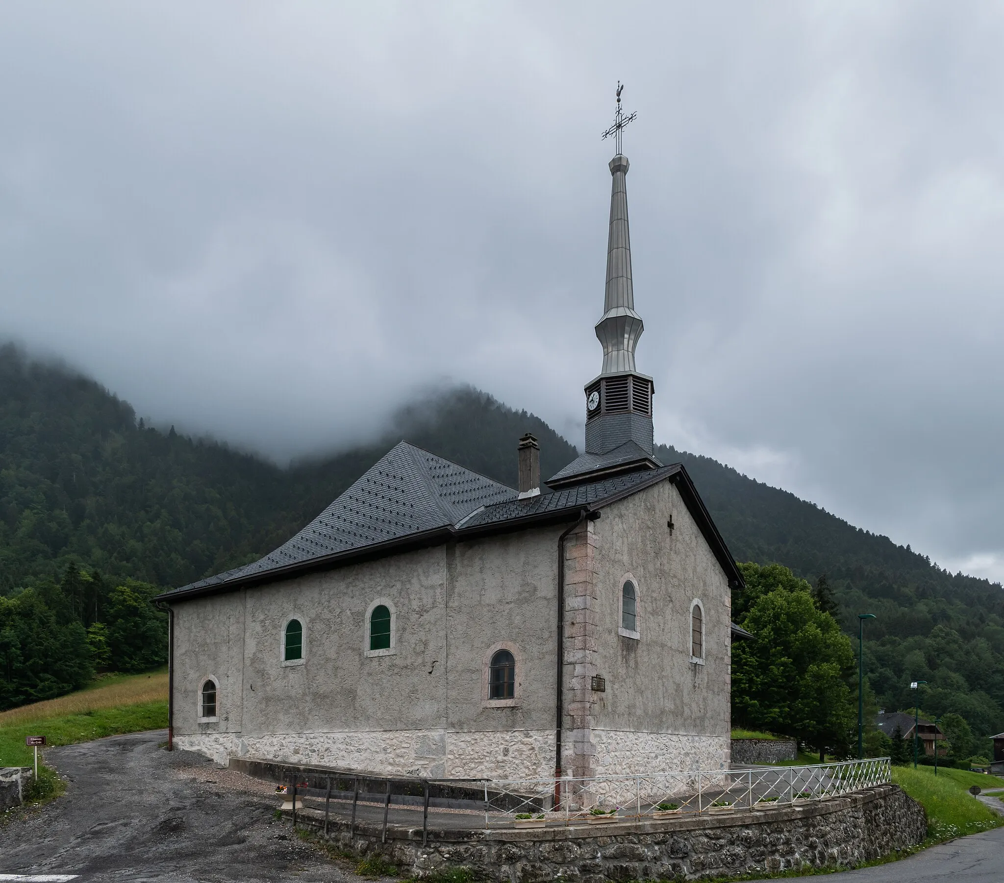 Photo showing: Church of the Visitation in La Vernaz, Haute-Savoie, France