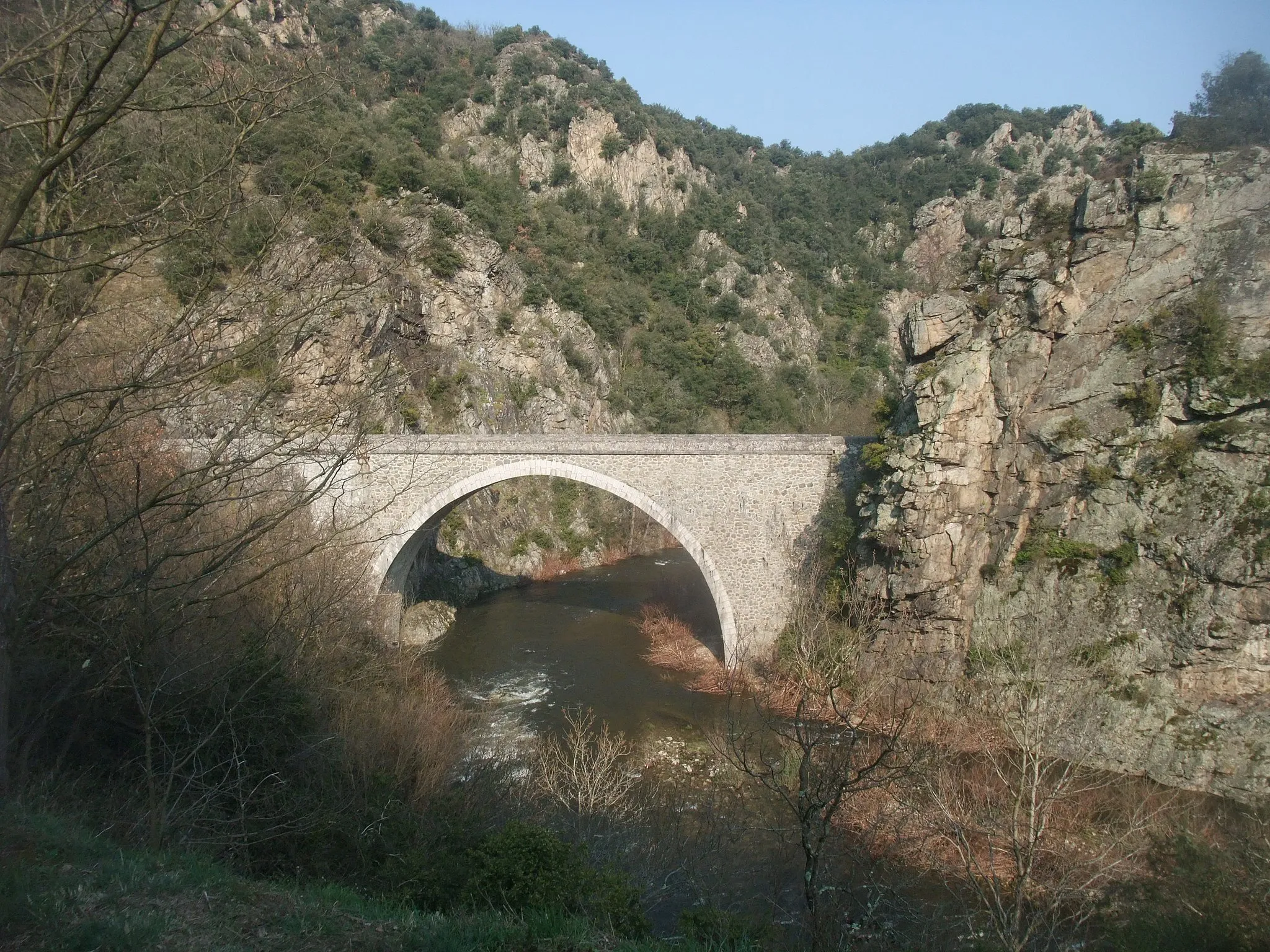 Photo showing: Talencieux pont d'Assuis