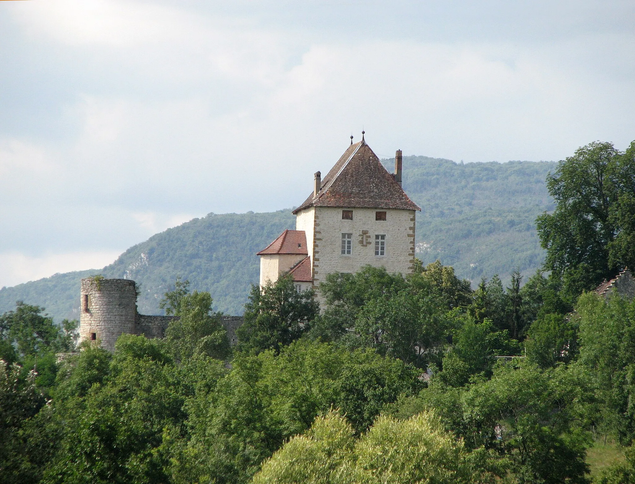 Photo showing: Château de la Barre à Brégnier-Cordon