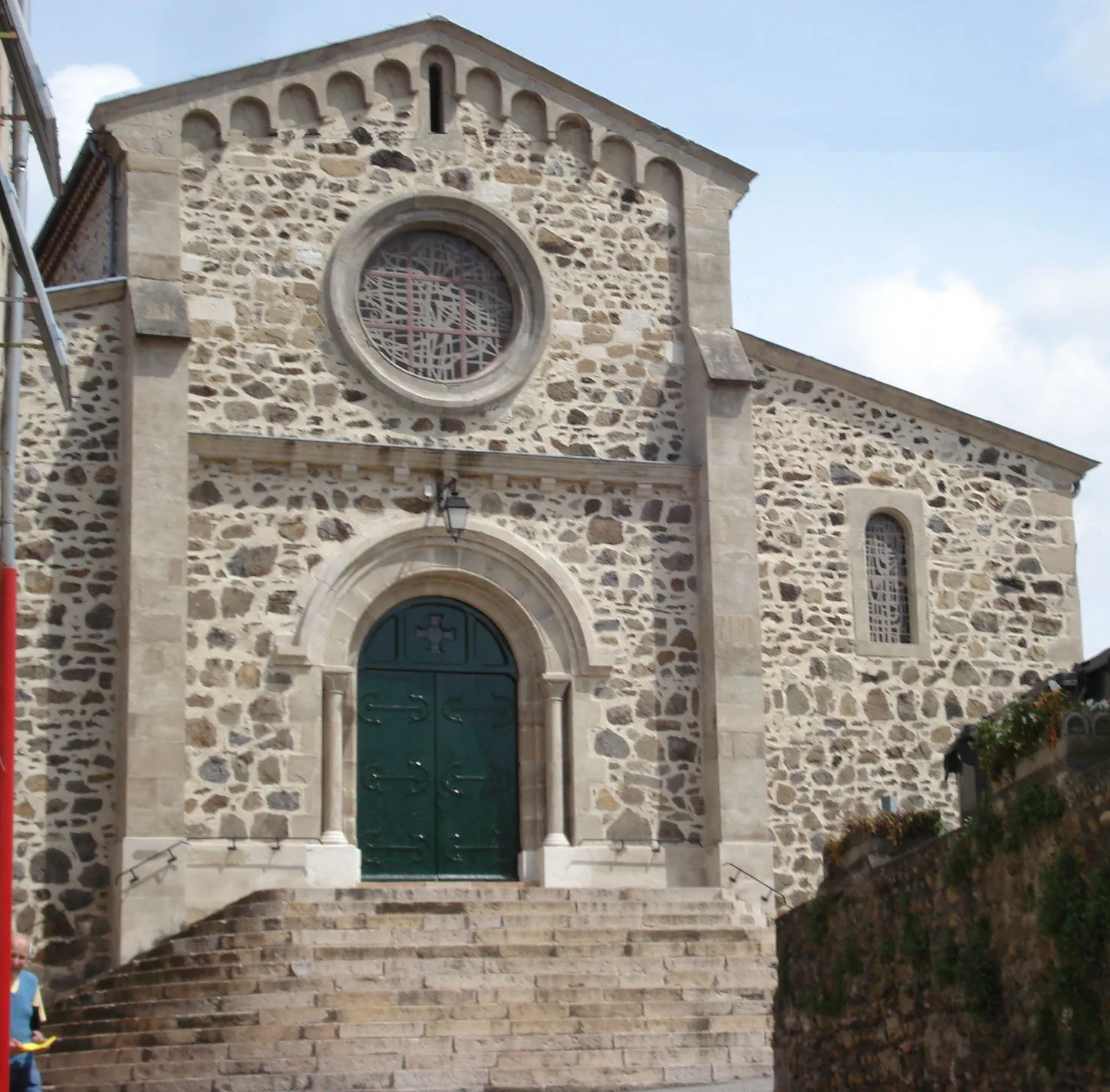 Photo showing: église de Saint-Rambert-d'Albon dans la Drôme