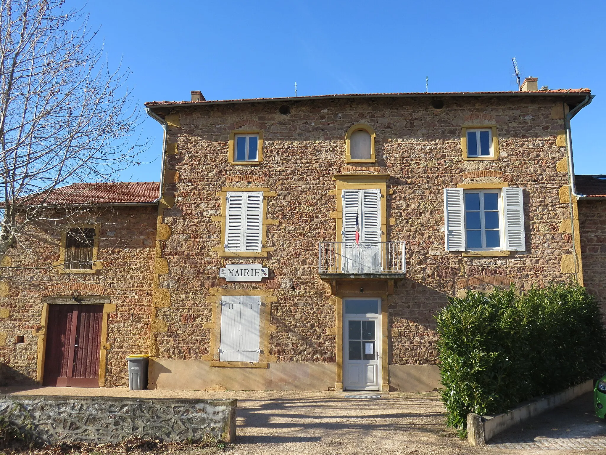 Photo showing: Mairie de Sainte-Paule (Rhône, France).