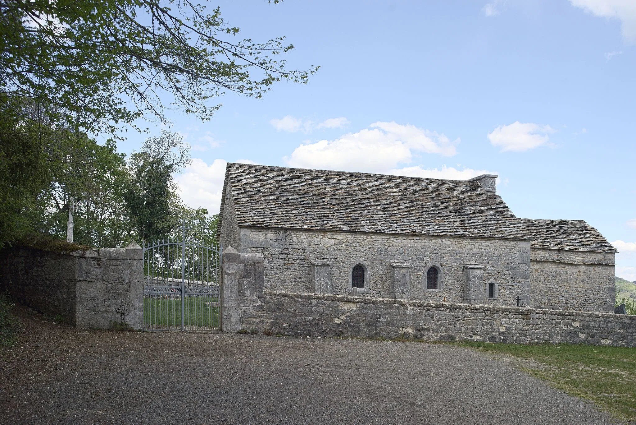 Photo showing: Église Saint-Maurice de Saint-Maurice-d'Échazeaux, vue extérieure