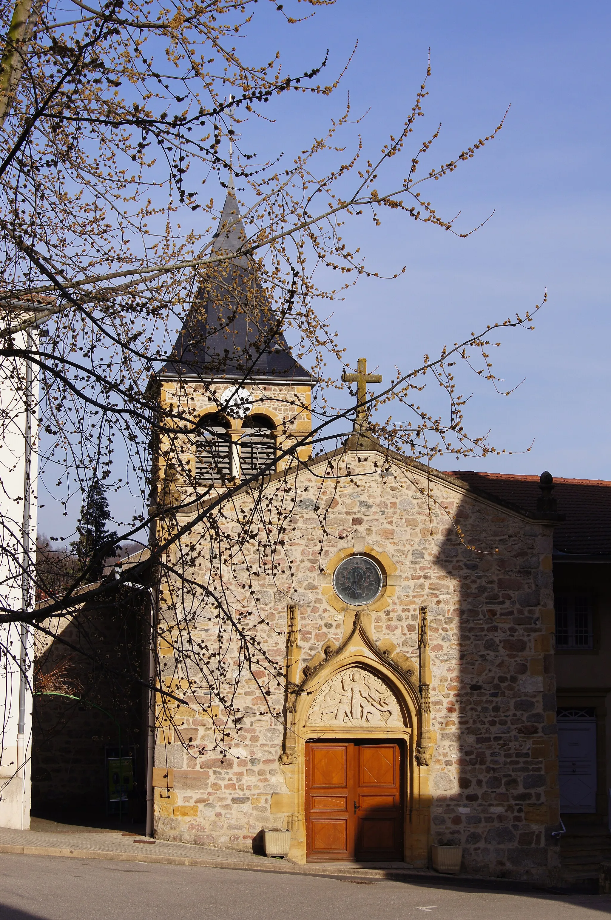 Photo showing: l'église d'Ancy