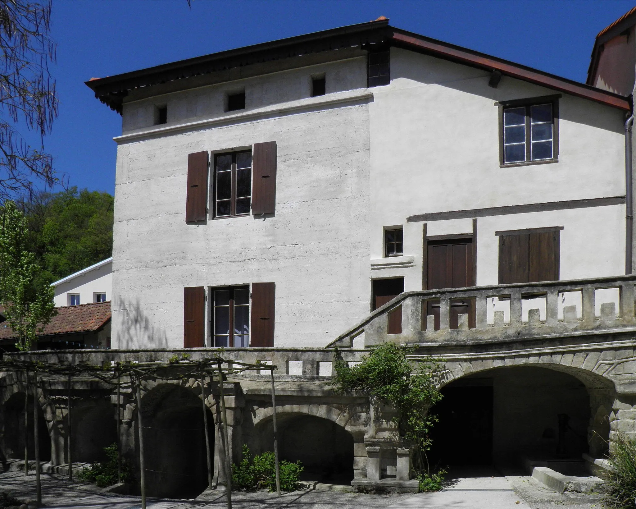 Photo showing: Villa Alicius à Hauterives (Drôme, France).