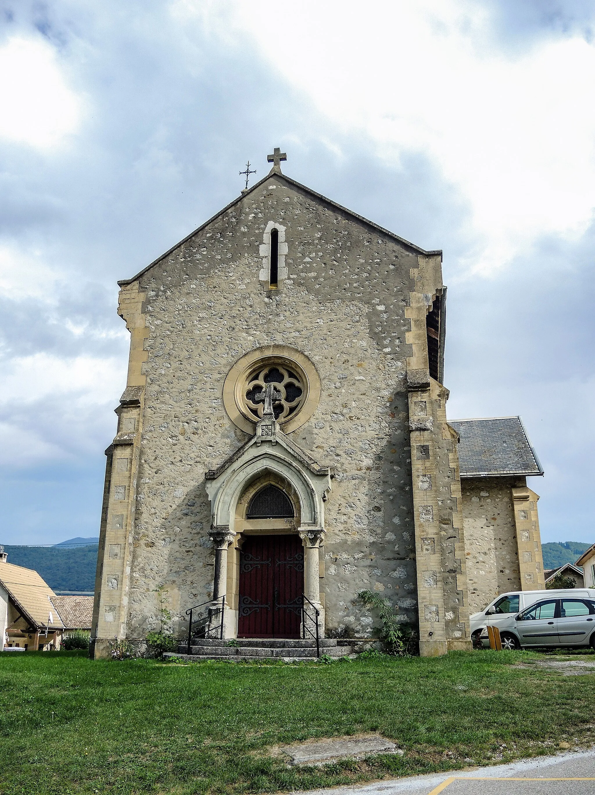 Photo showing: Eglise Saint-Barthélémy. Hameau de Saint-Barthélémy. Le Gua. Isère
