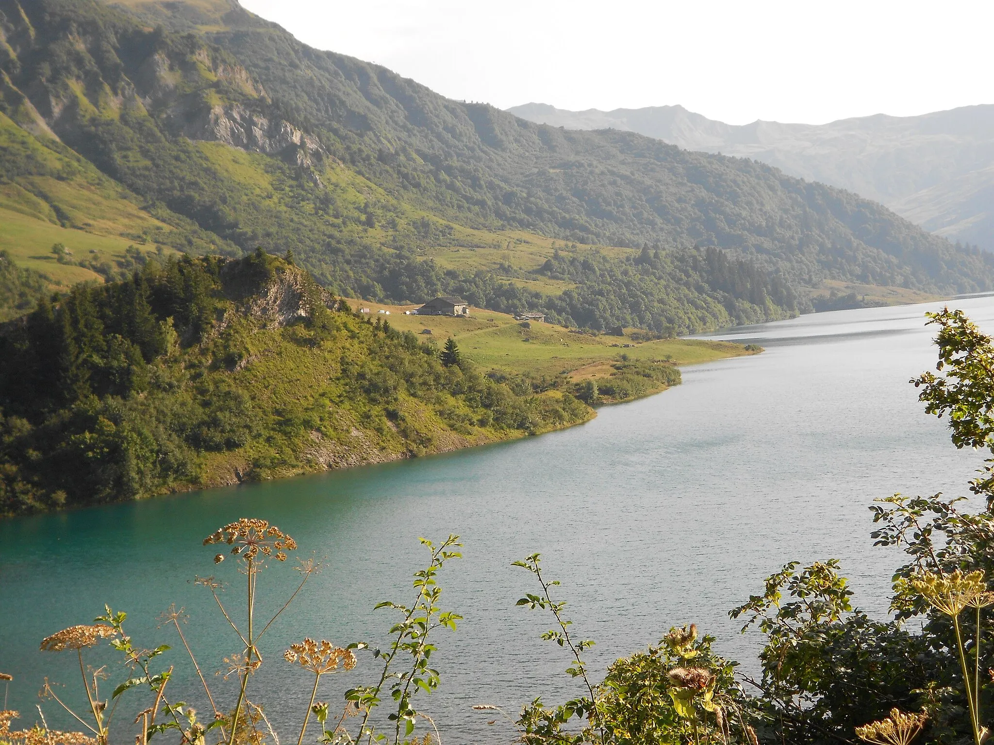 Photo showing: le lac de roselend