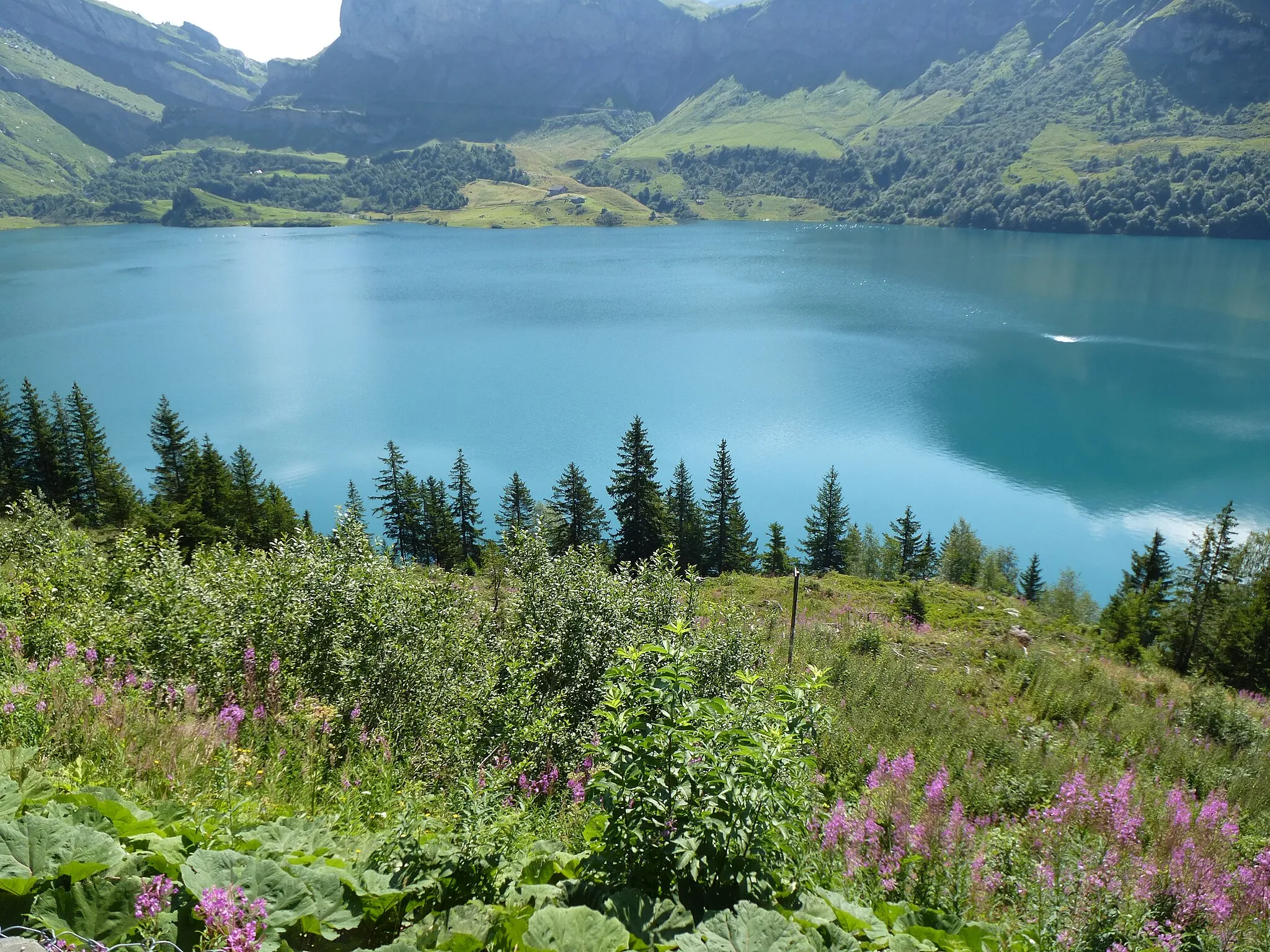 Photo showing: le lac de roselend