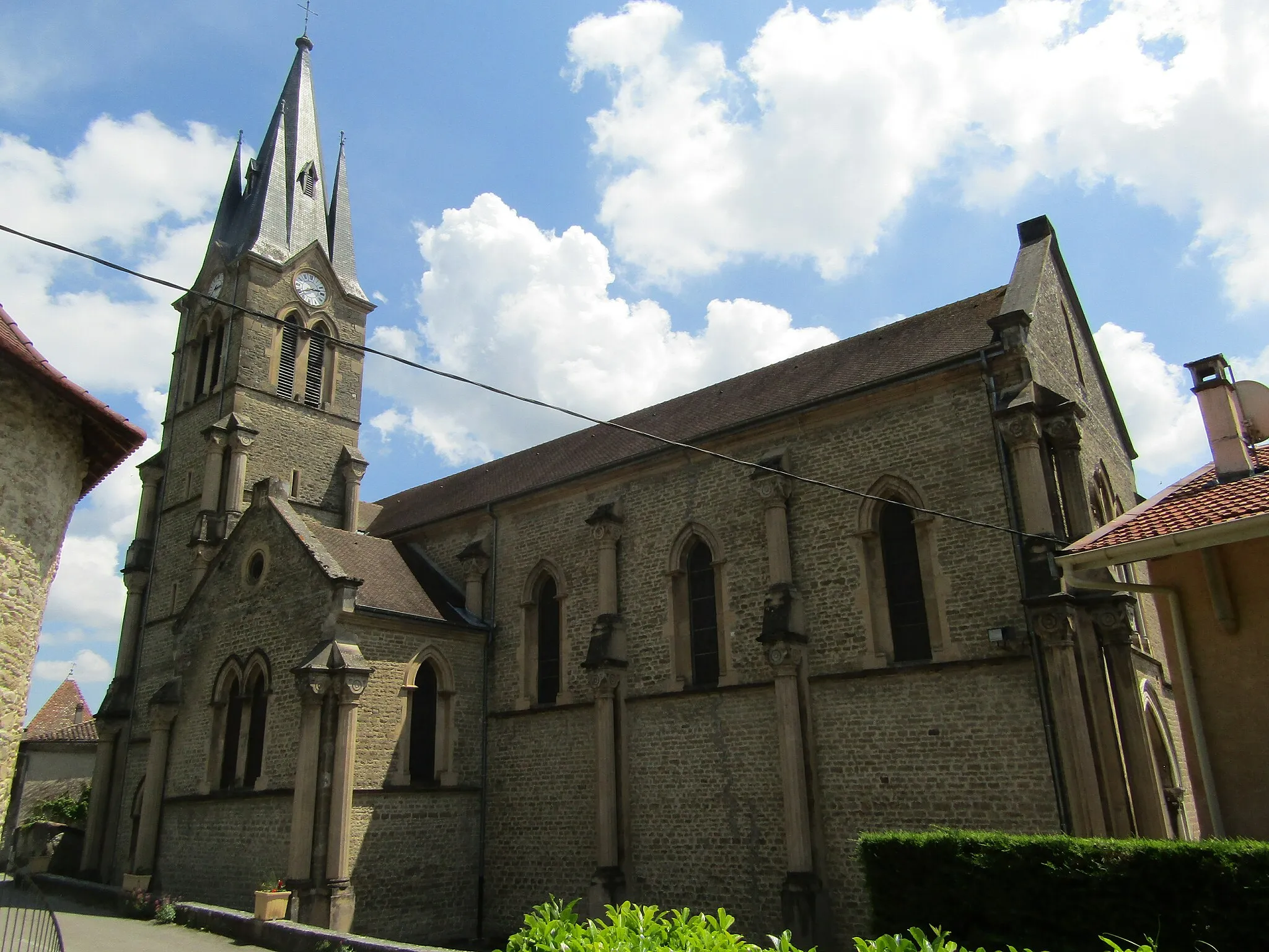 Photo showing: Église de Cessieu