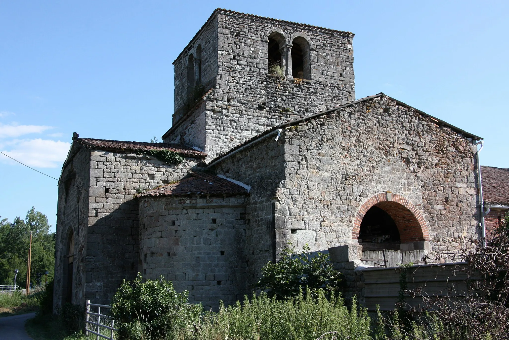 Photo showing: Jourcey - Ancienne église abbatiale