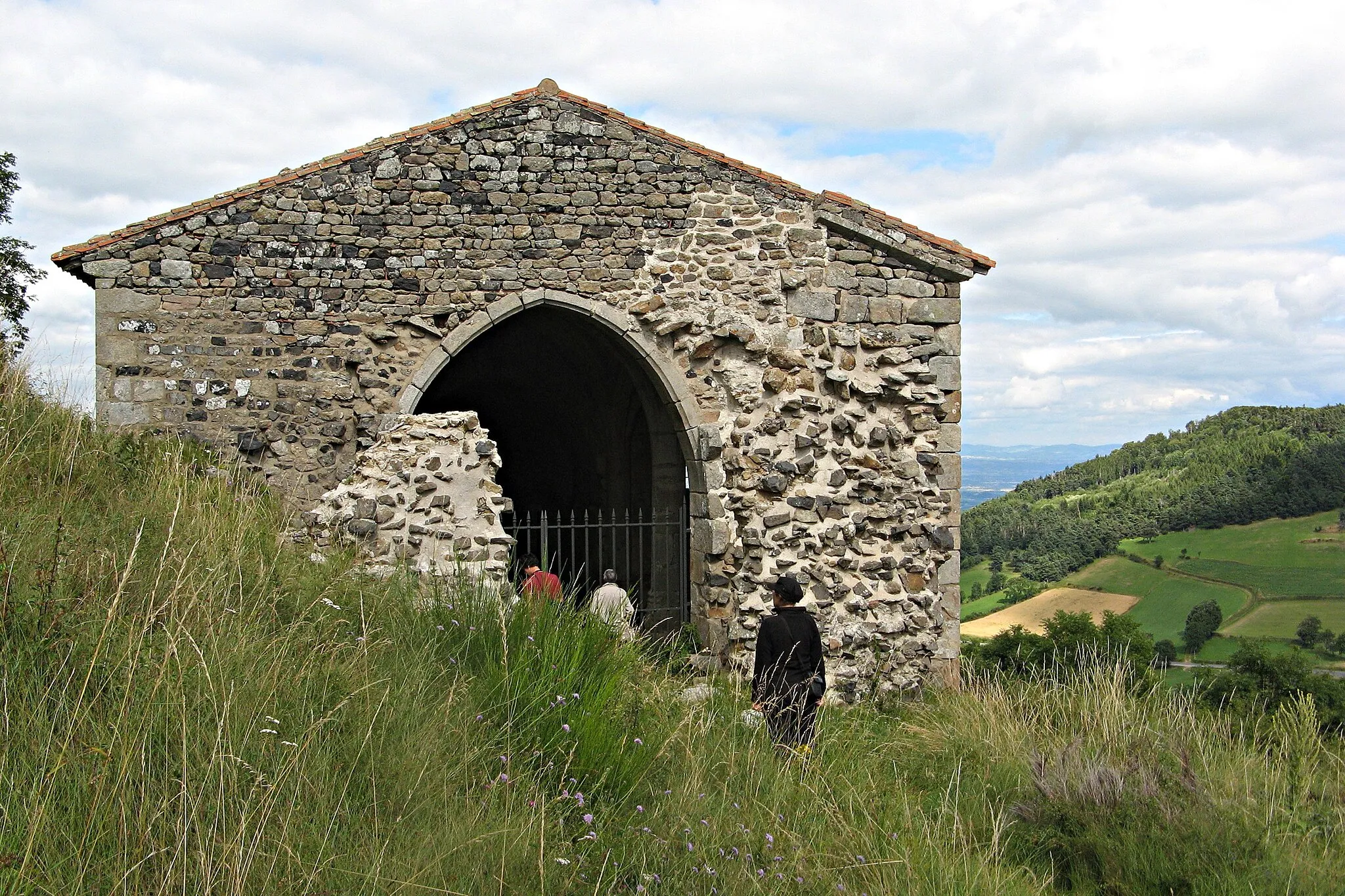 Photo showing: Châtelneuf (Loire), chapelle de Fraisse, extérieur