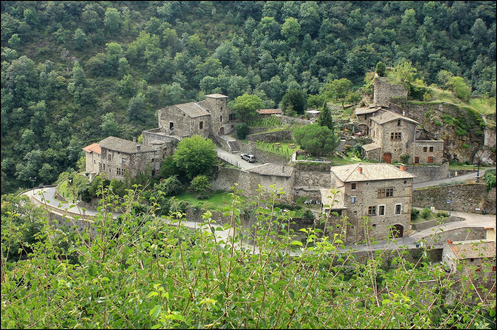 Photo showing: Vue générale sur Malleval (Loire) .