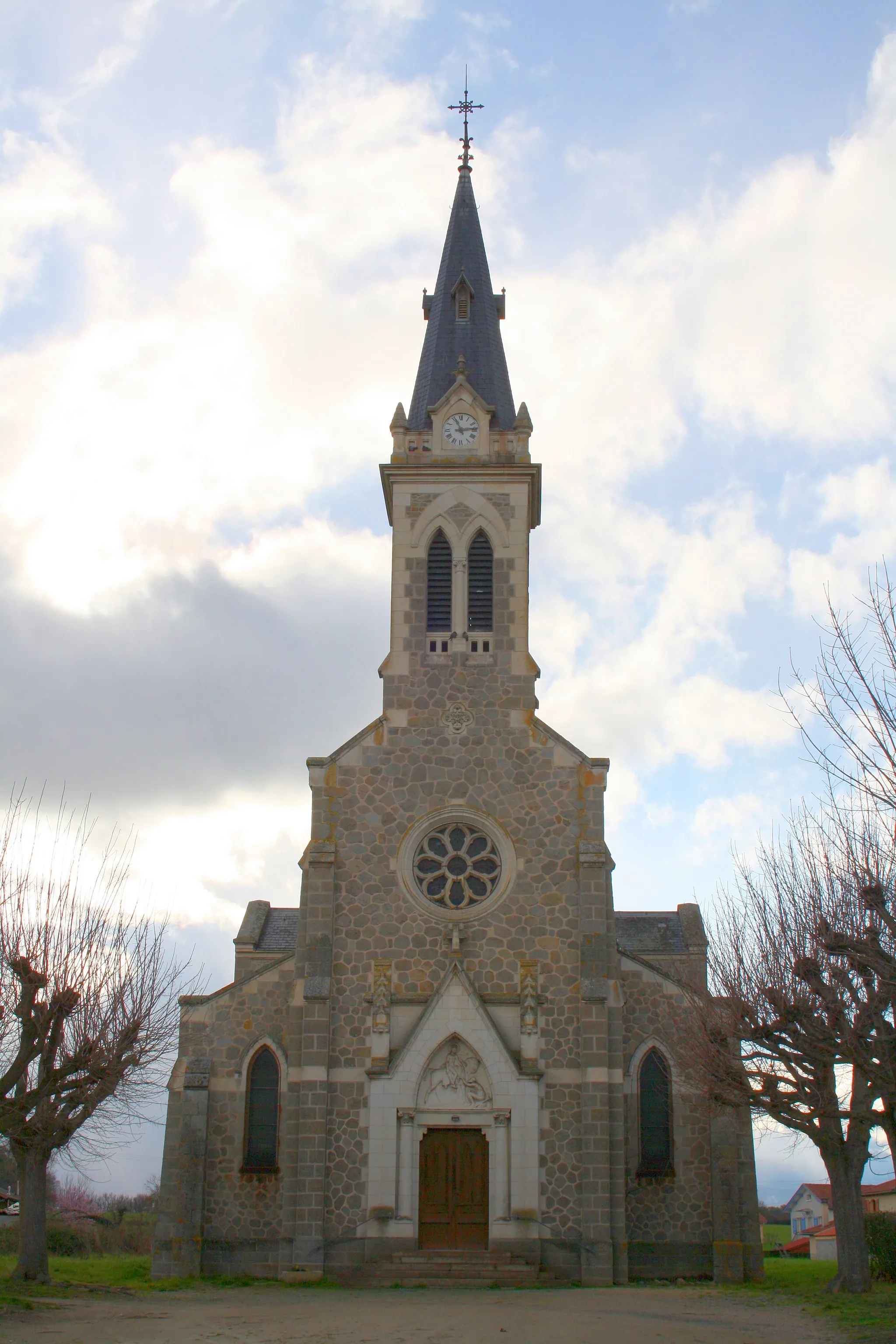 Photo showing: Eglise Saint-Martin de Magneux-Haute-Rive