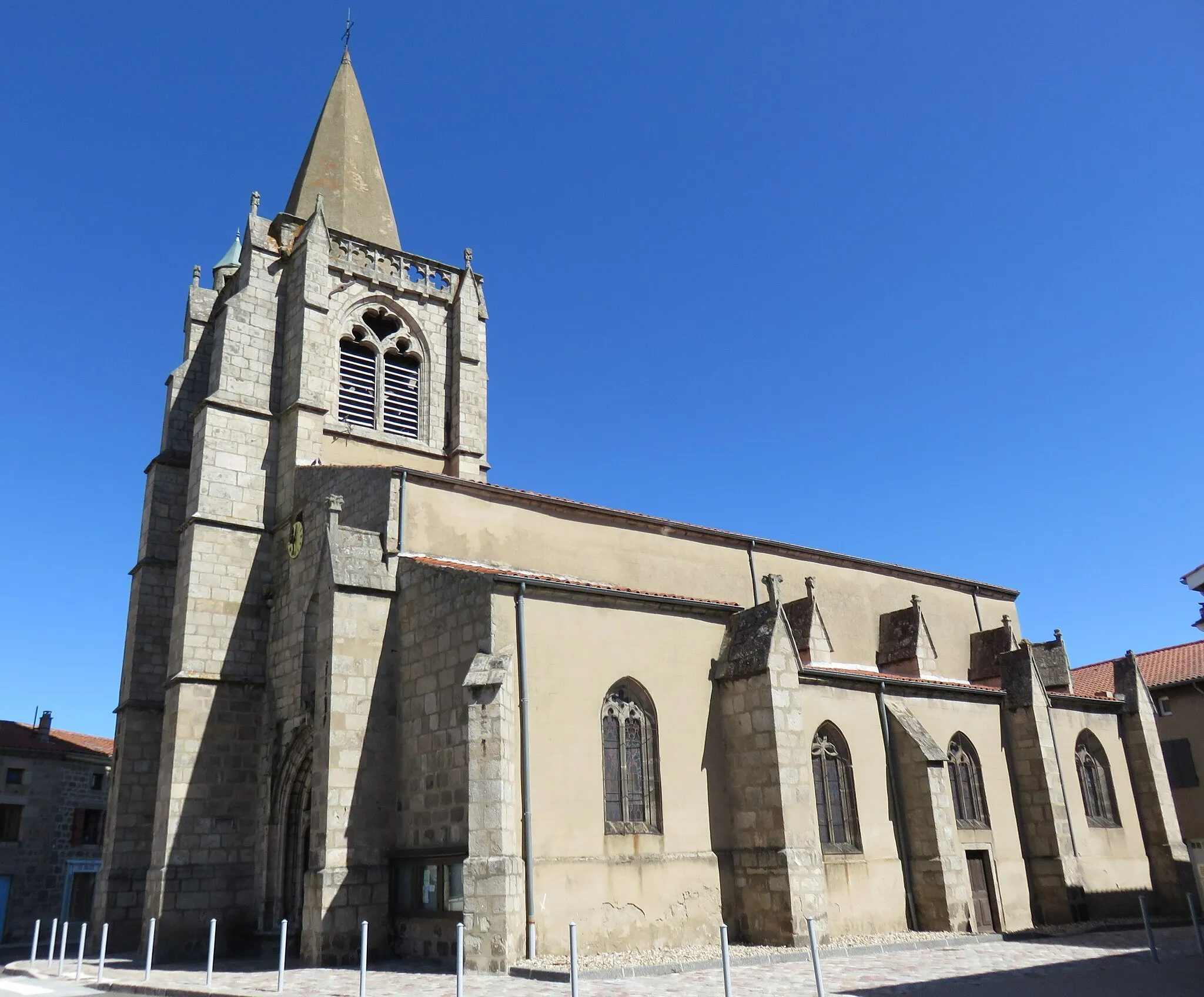 Photo showing: Église Saint-Jean-Baptiste de Périgneux, inscrite MH, dans le département de la Loire.