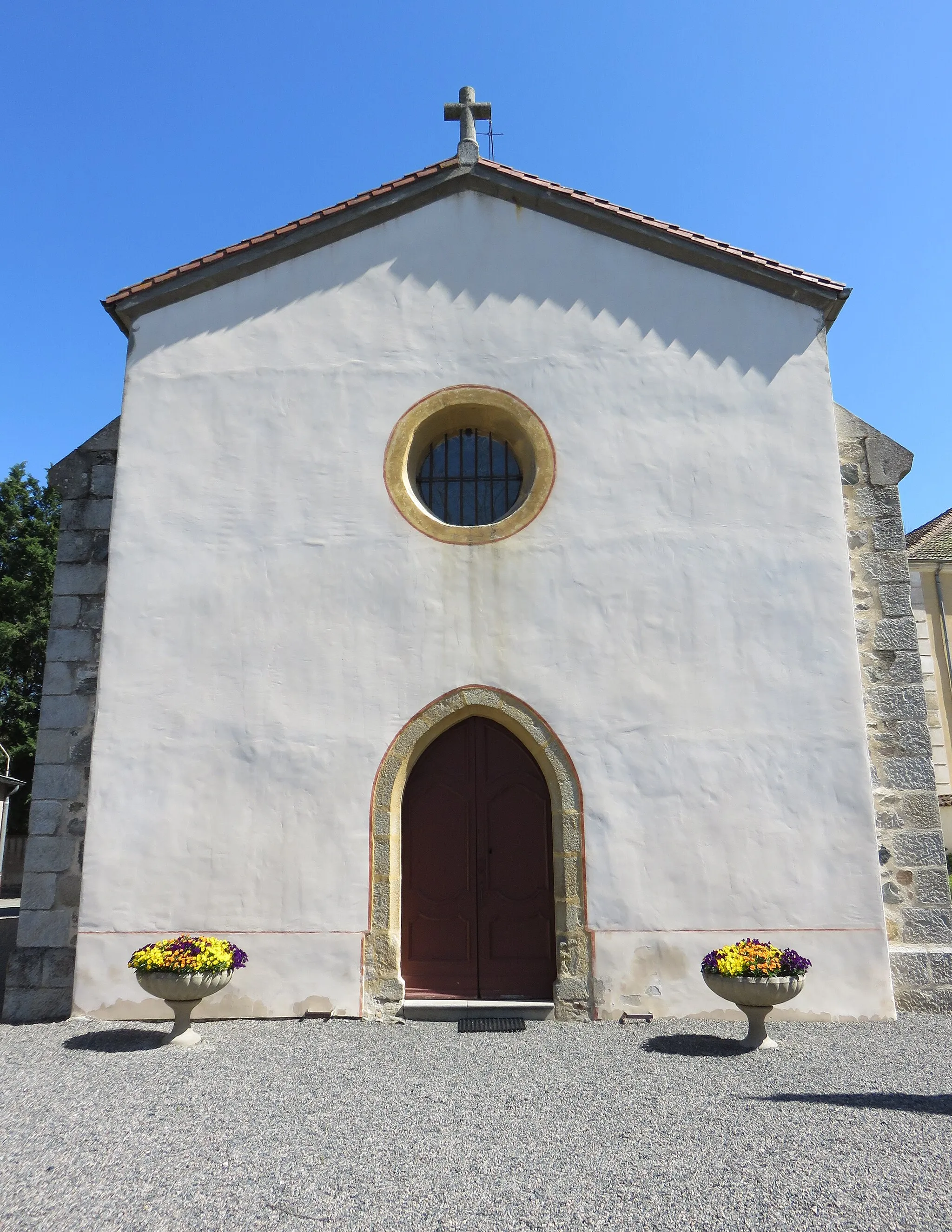 Photo showing: Église Saint-André de Saint-André-le-Puy, dans le département de la Loire.