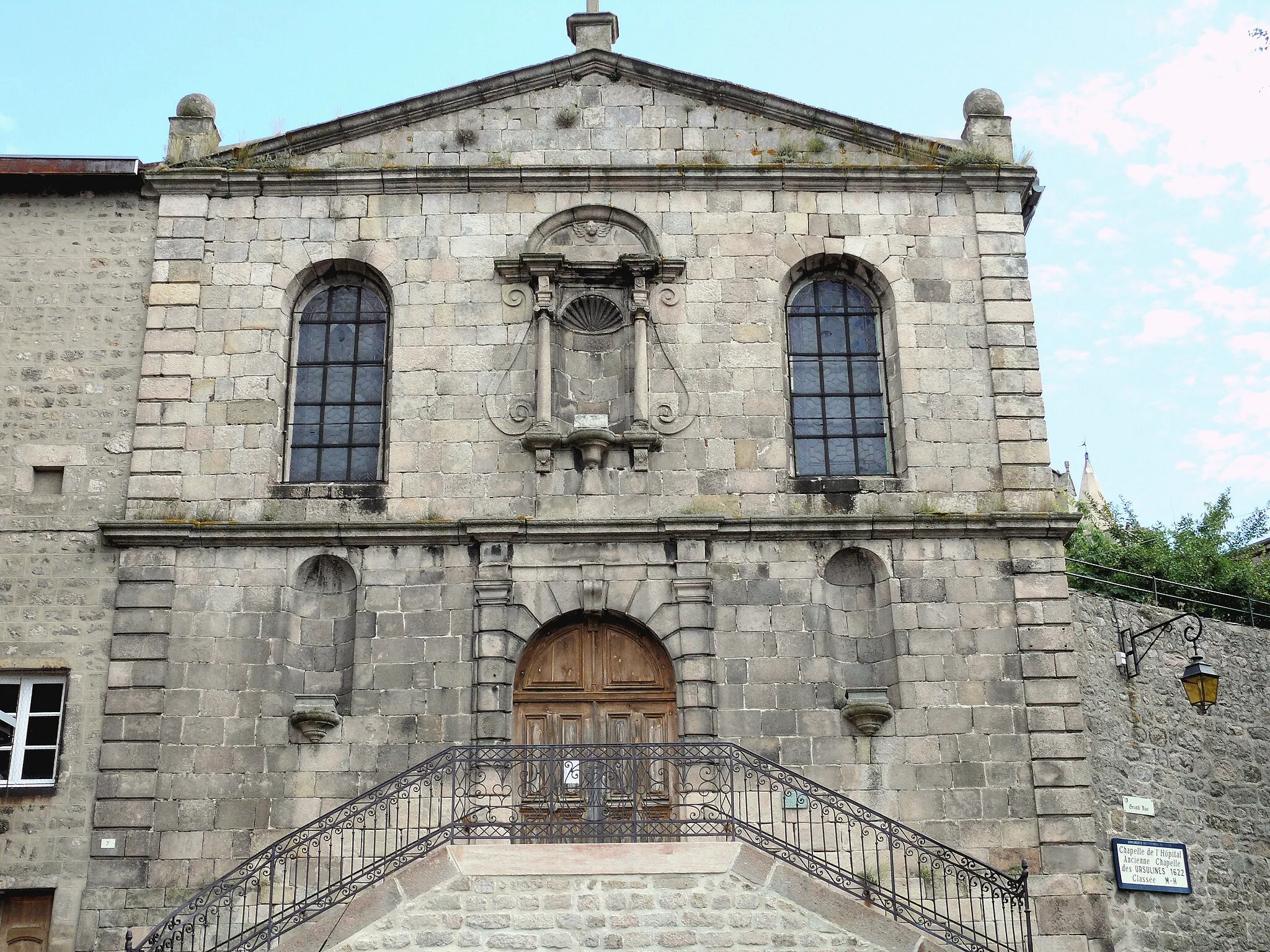 Photo showing: Saint-Bonnet-le-Château - Chapelle des Ursulines (après 1620)