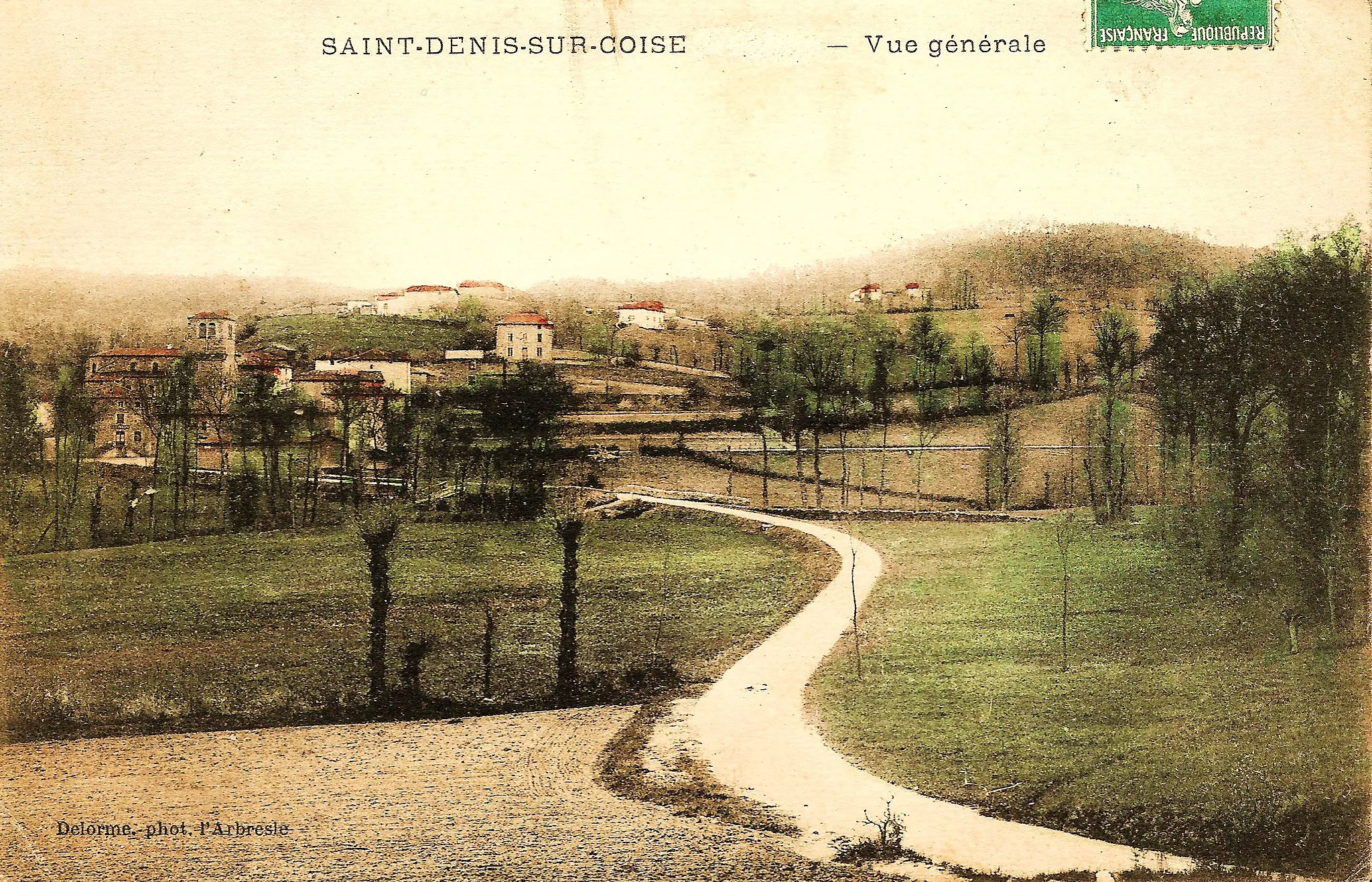 Photo showing: Saint-Denis-sur-Coise (loire). - Vue générale