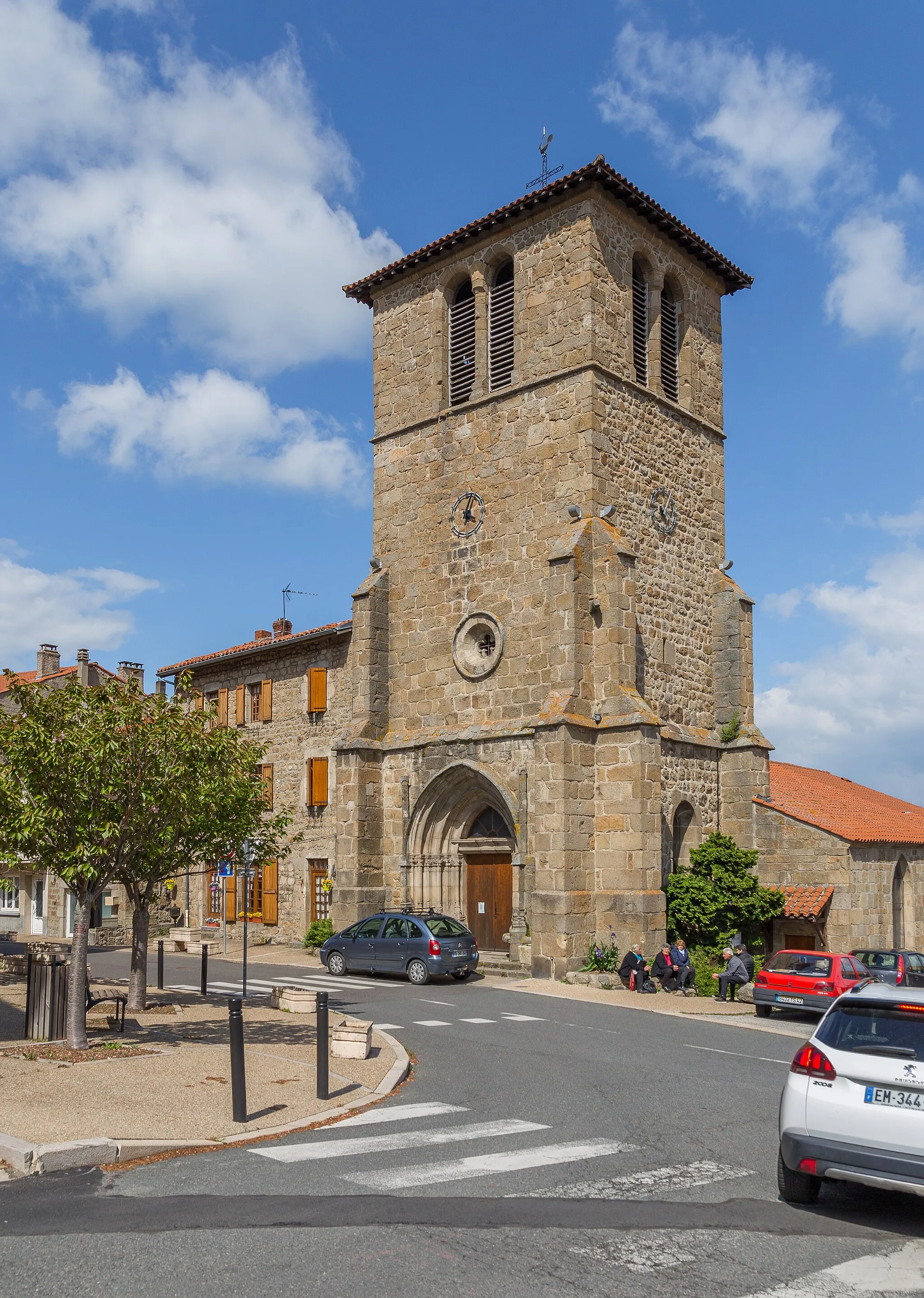 Photo showing: Church of the Nativity-of-Saint-Jean-Baptiste in Saint-Jean-Soleymieux in the Loire.