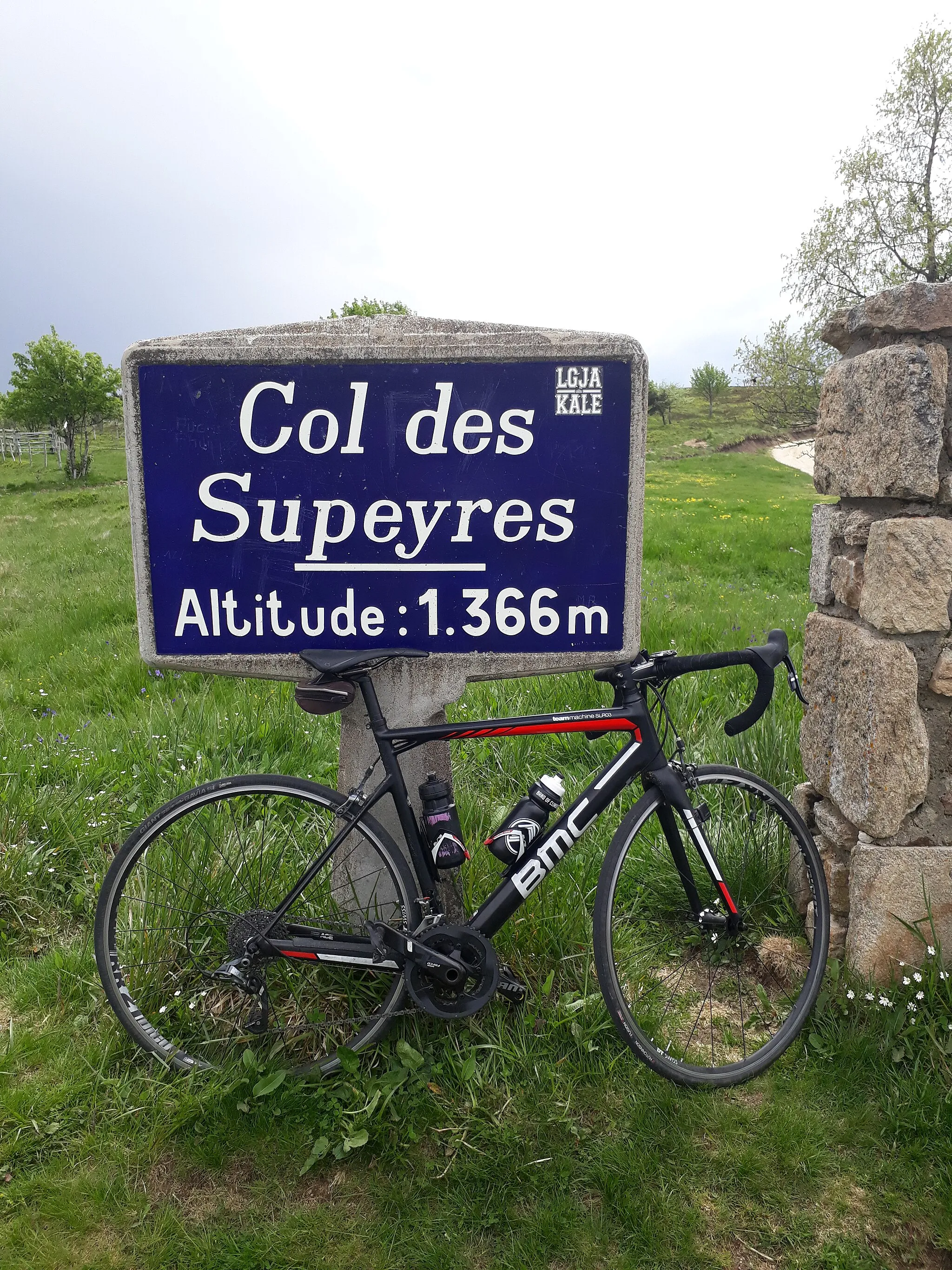 Photo showing: Panneau du col de Supeyres