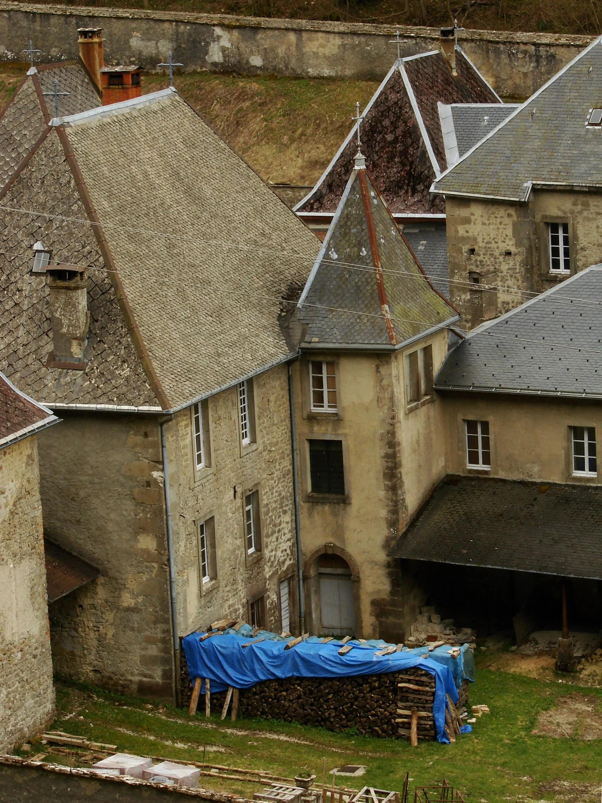 Photo showing: Vue des bâtiments de la chartreuse de Portes