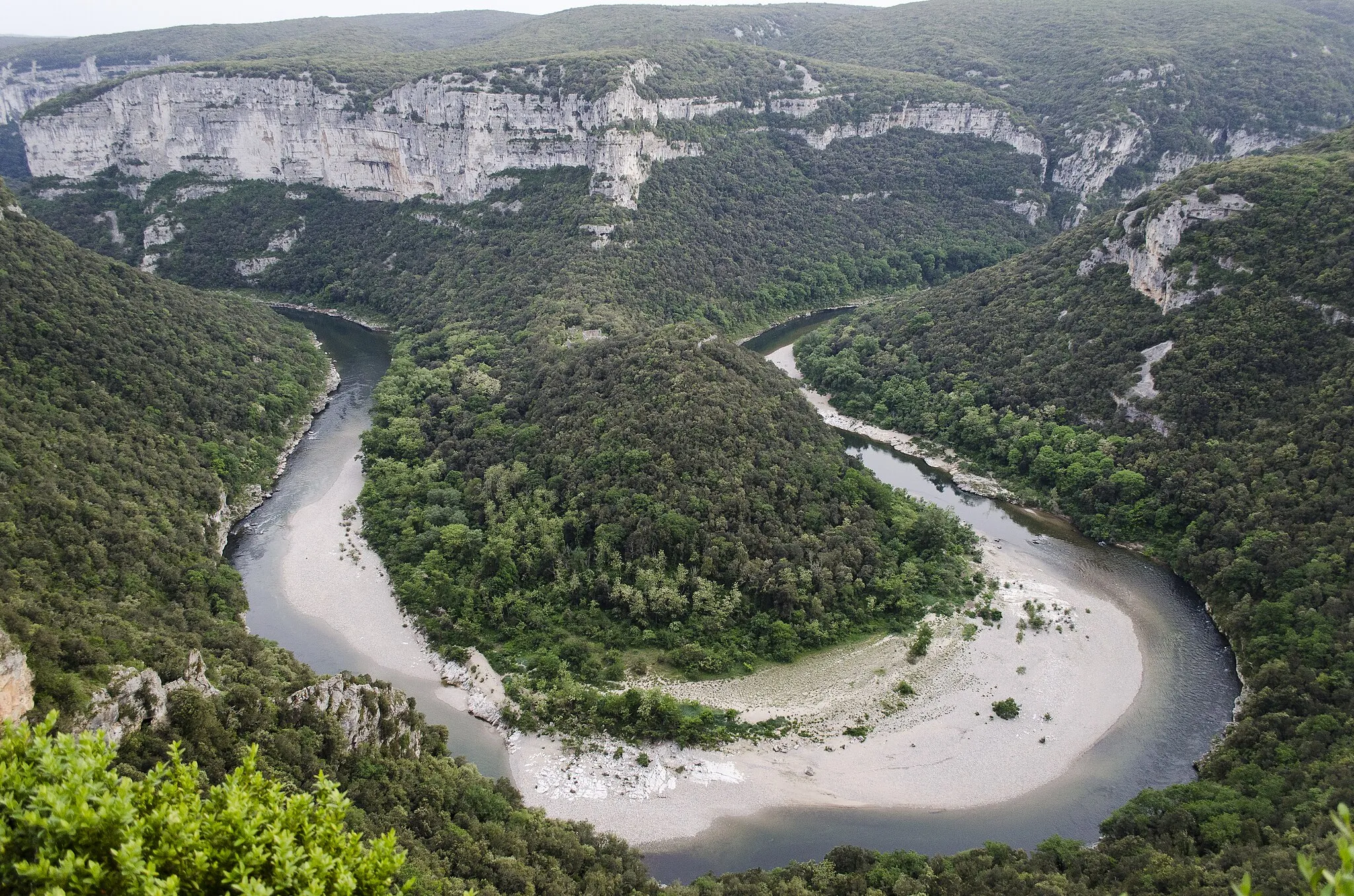 Photo showing: Gorges d'Ardèche