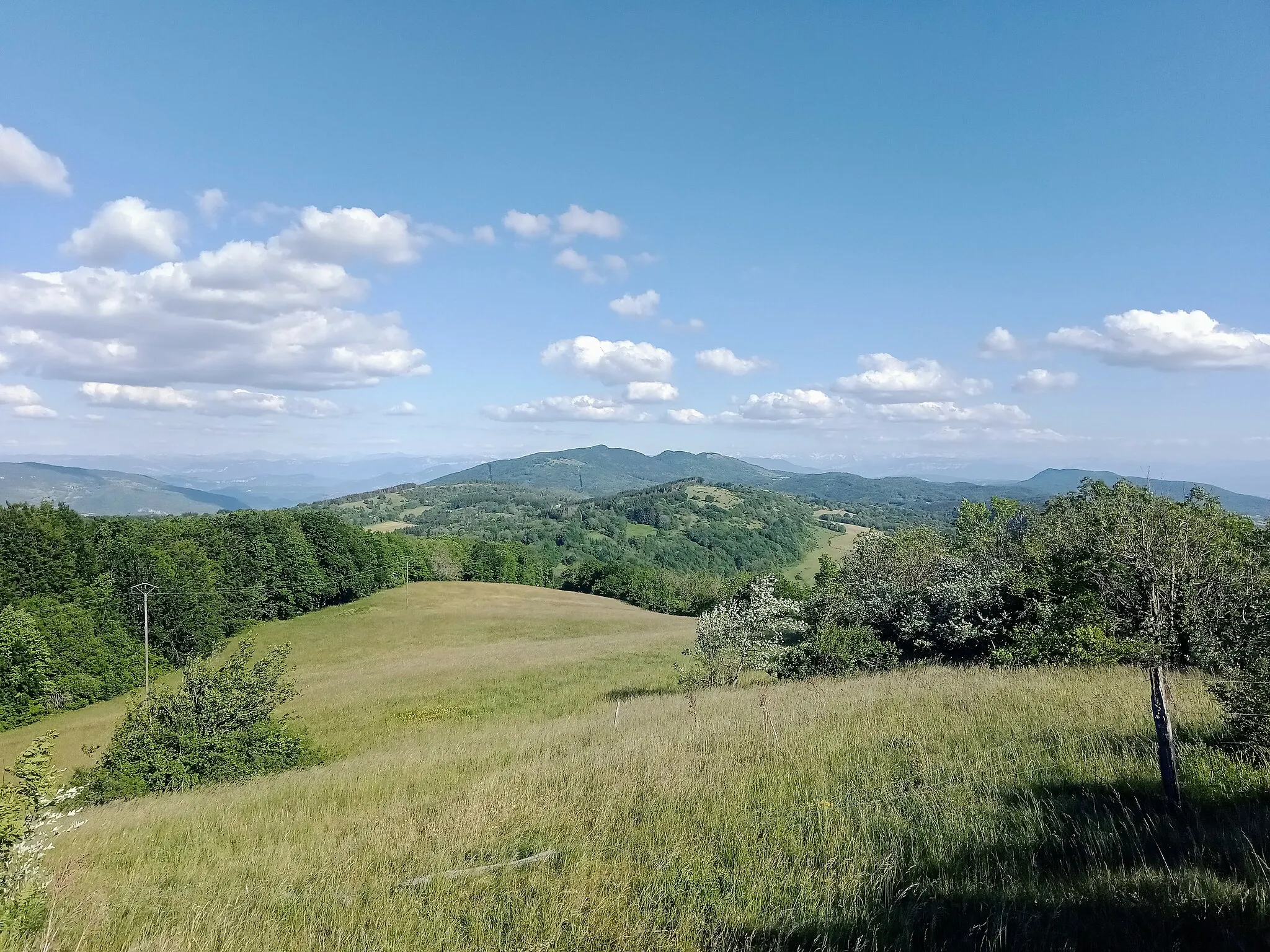 Photo showing: Vue vers le sud-est depuis le calvaire de Portes sur le mont Frioland, Ain, France