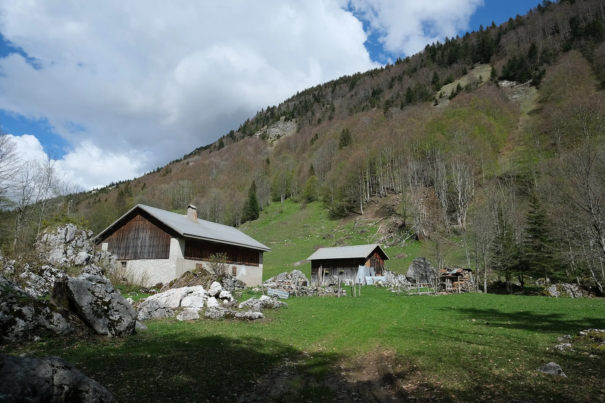 Photo showing: Chalet @ La Rosière @ GR96