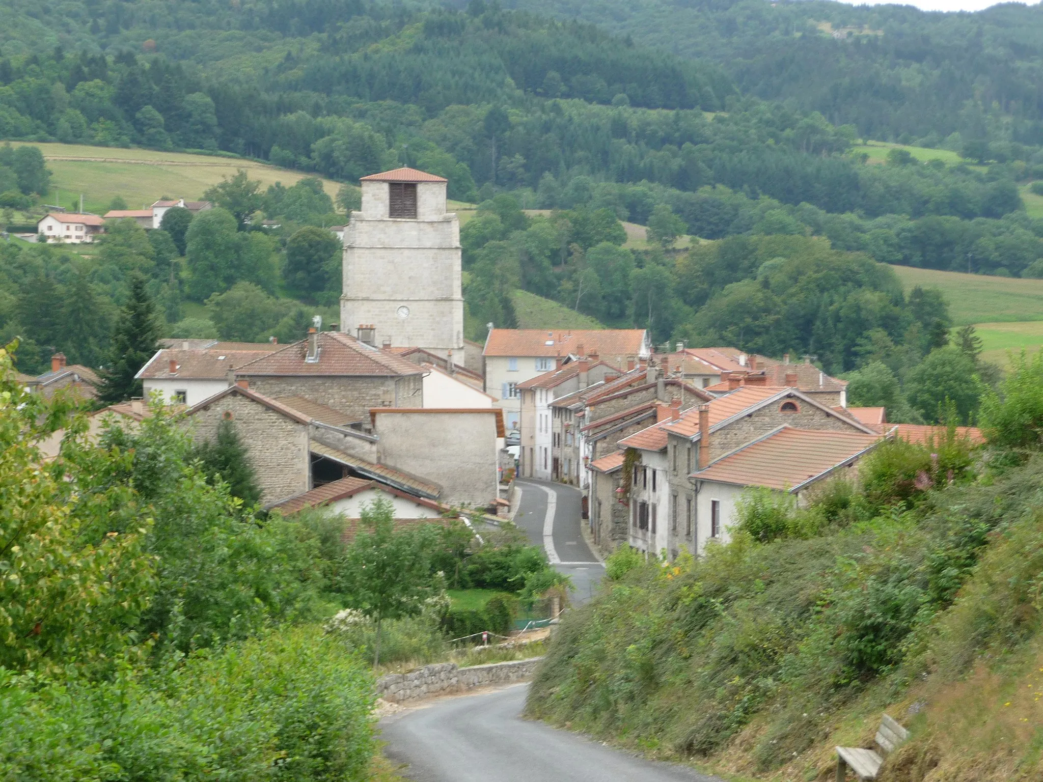 Photo showing: Vue du village de Job.