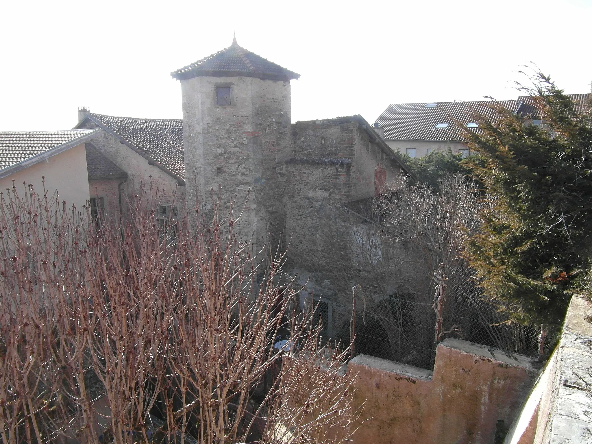 Photo showing: Hôtel de Bocsozel vu des terrasses de La Côte Saint-André