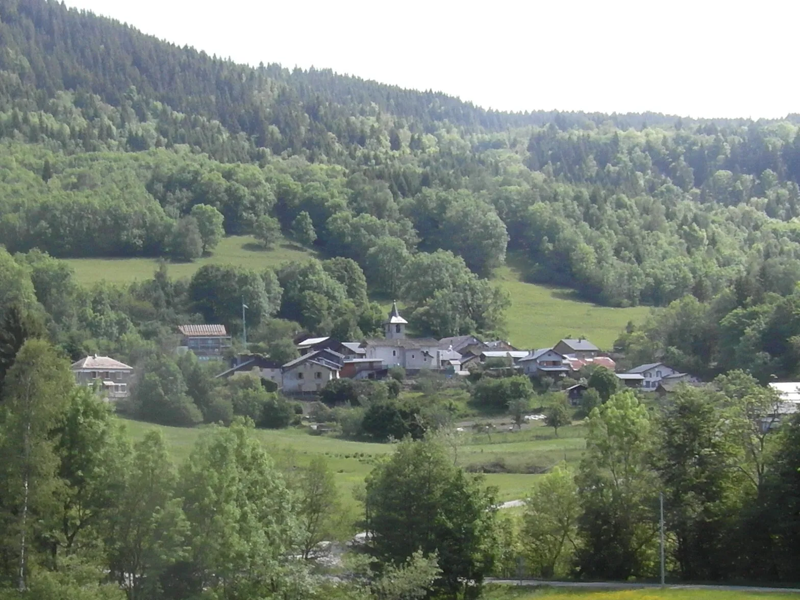 Photo showing: Le village de Champ-Laurent