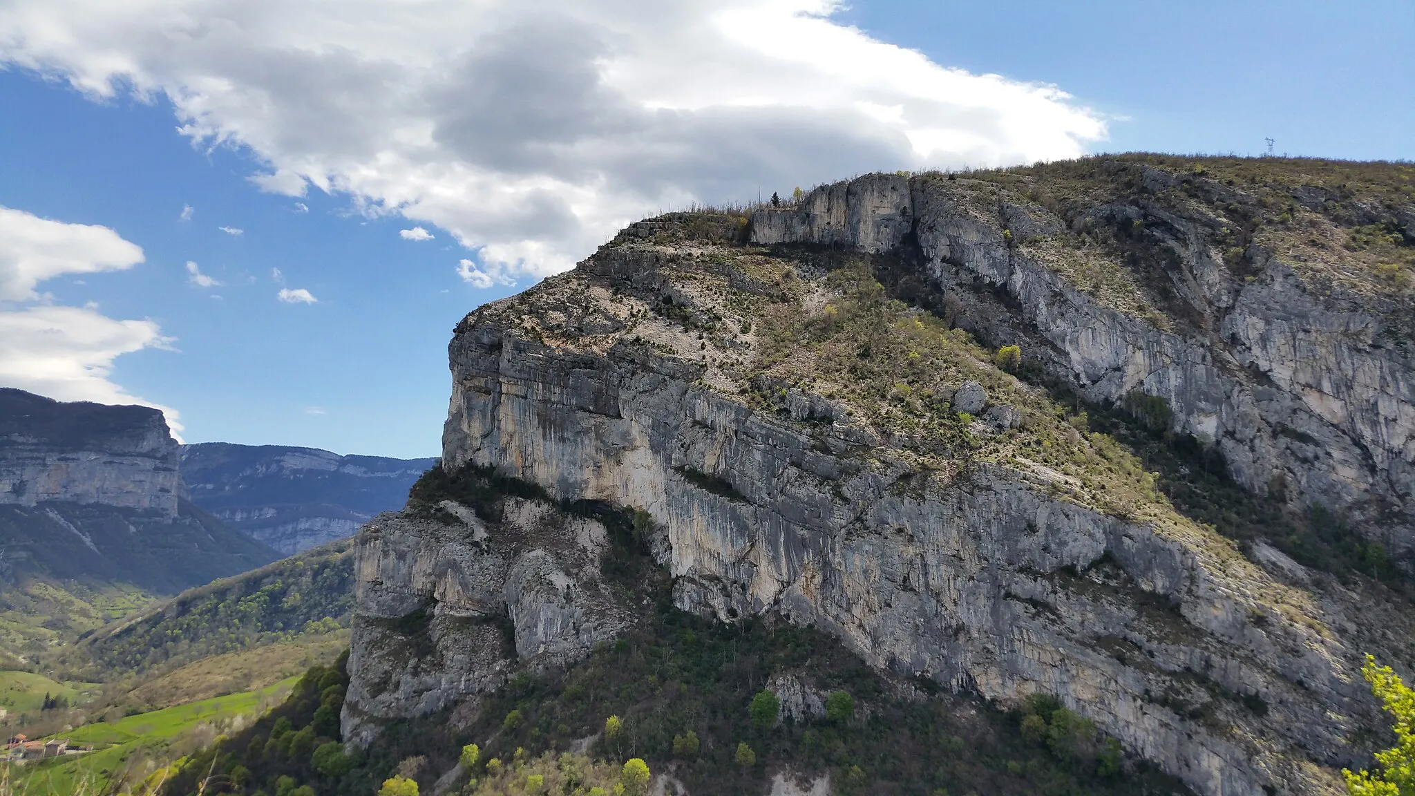 Photo showing: Du haut des 3 châteaux