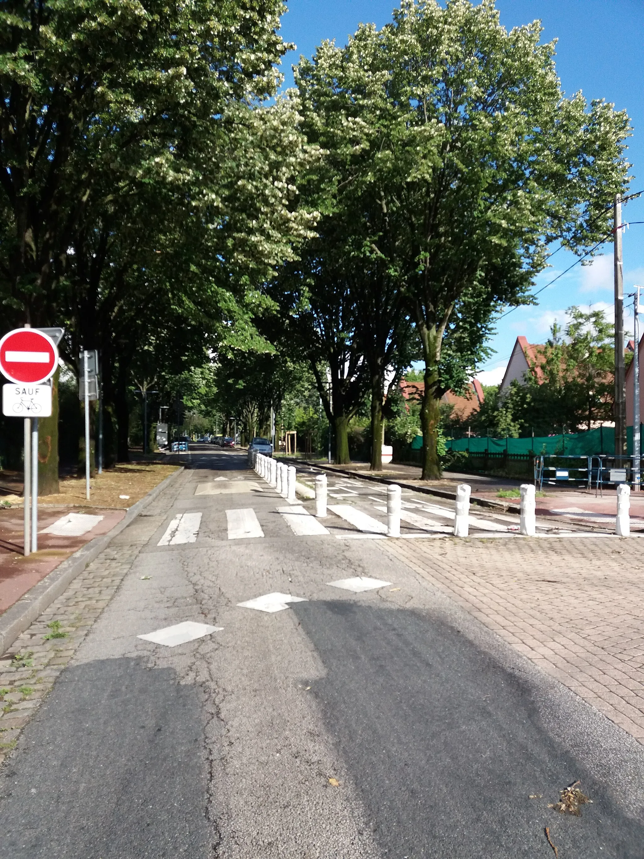 Photo showing: Depuis la rue Banette et Planchon.