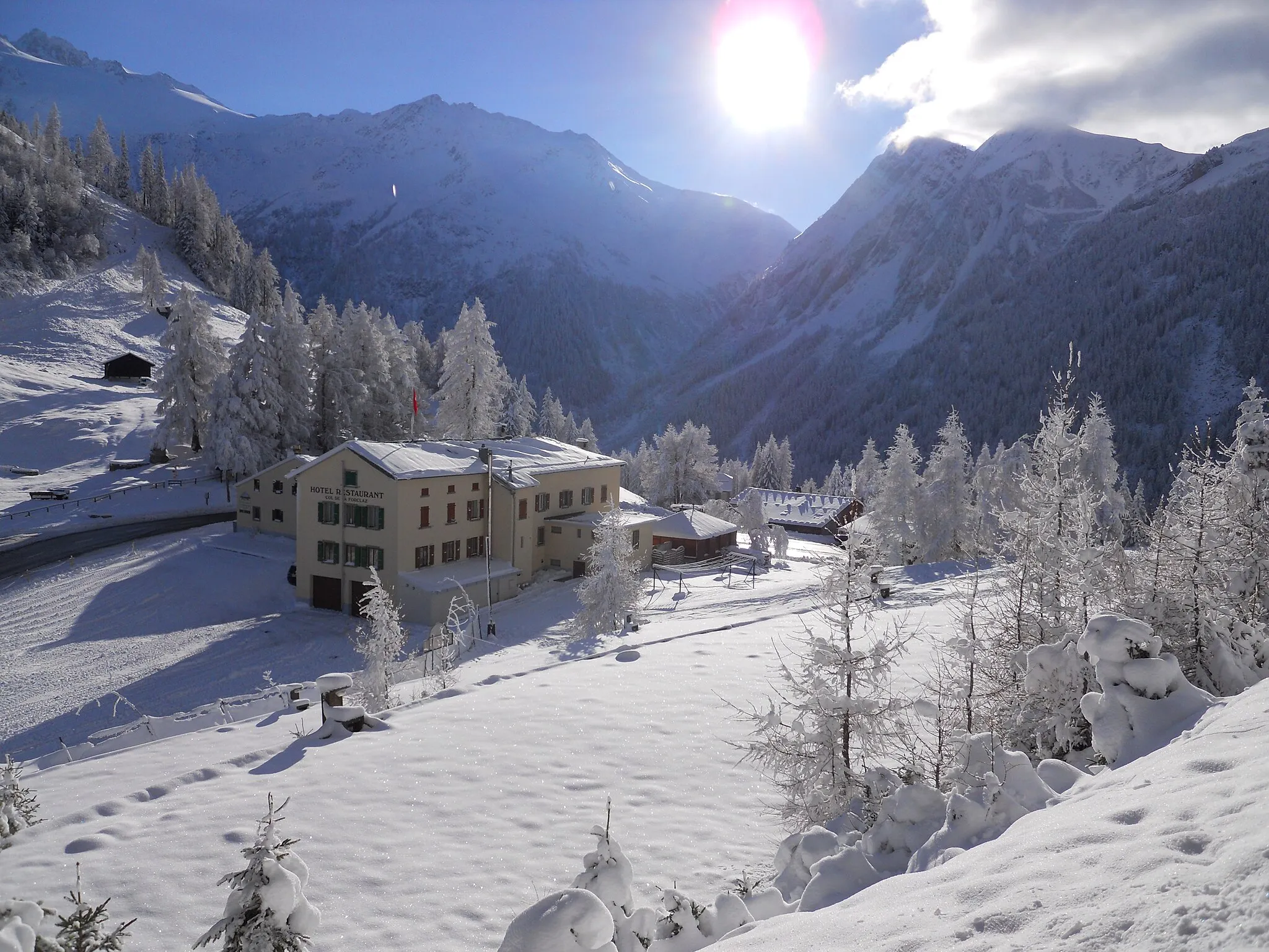 Photo showing: Col de la Forclaz's area