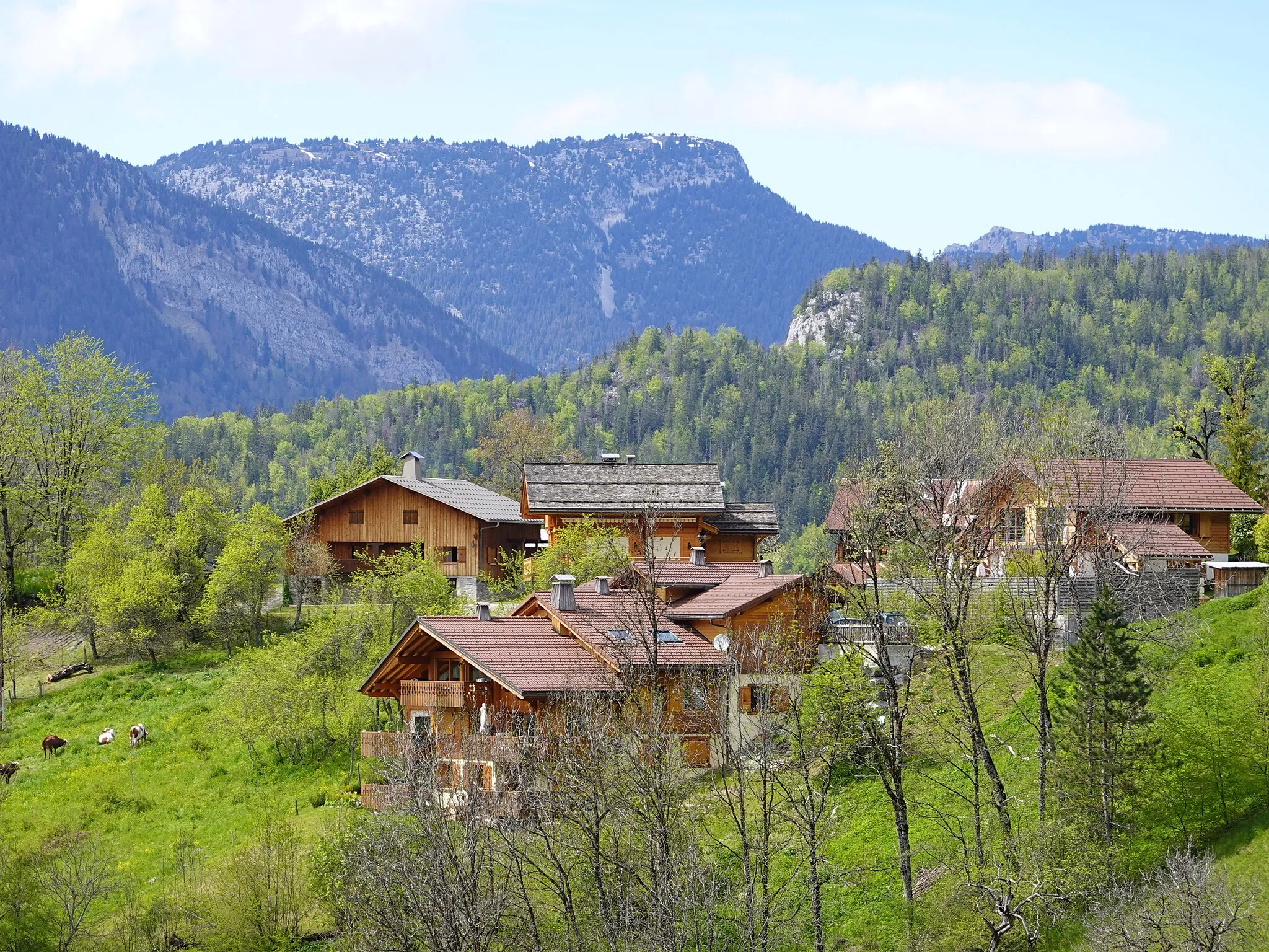 Photo showing: Hameau de Mont Durand @ Saint-Jean-de-Sixt