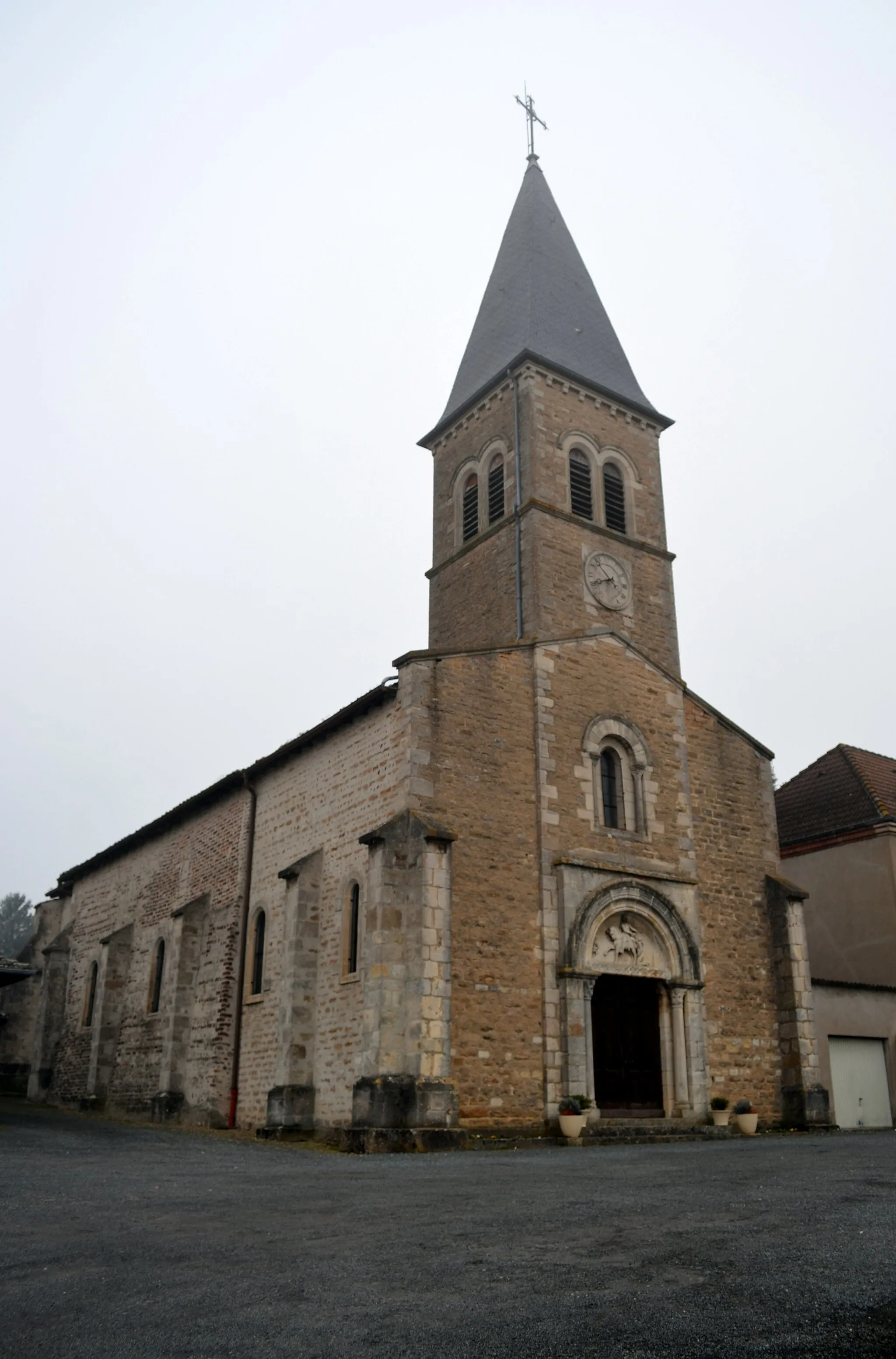 Photo showing: Église Saint-Martin de Baneins.